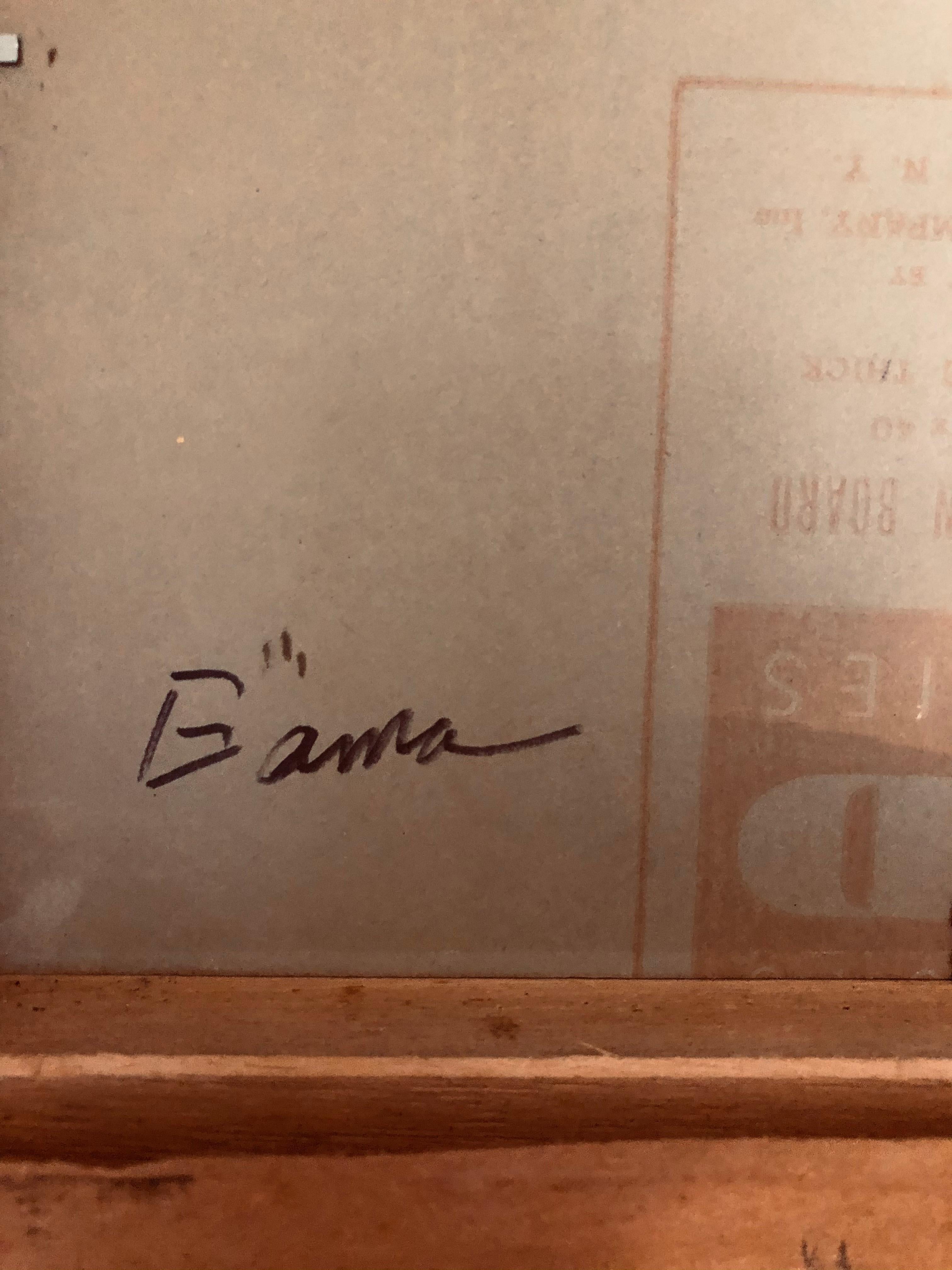 James A. Elliott Bama Öl auf Karton 