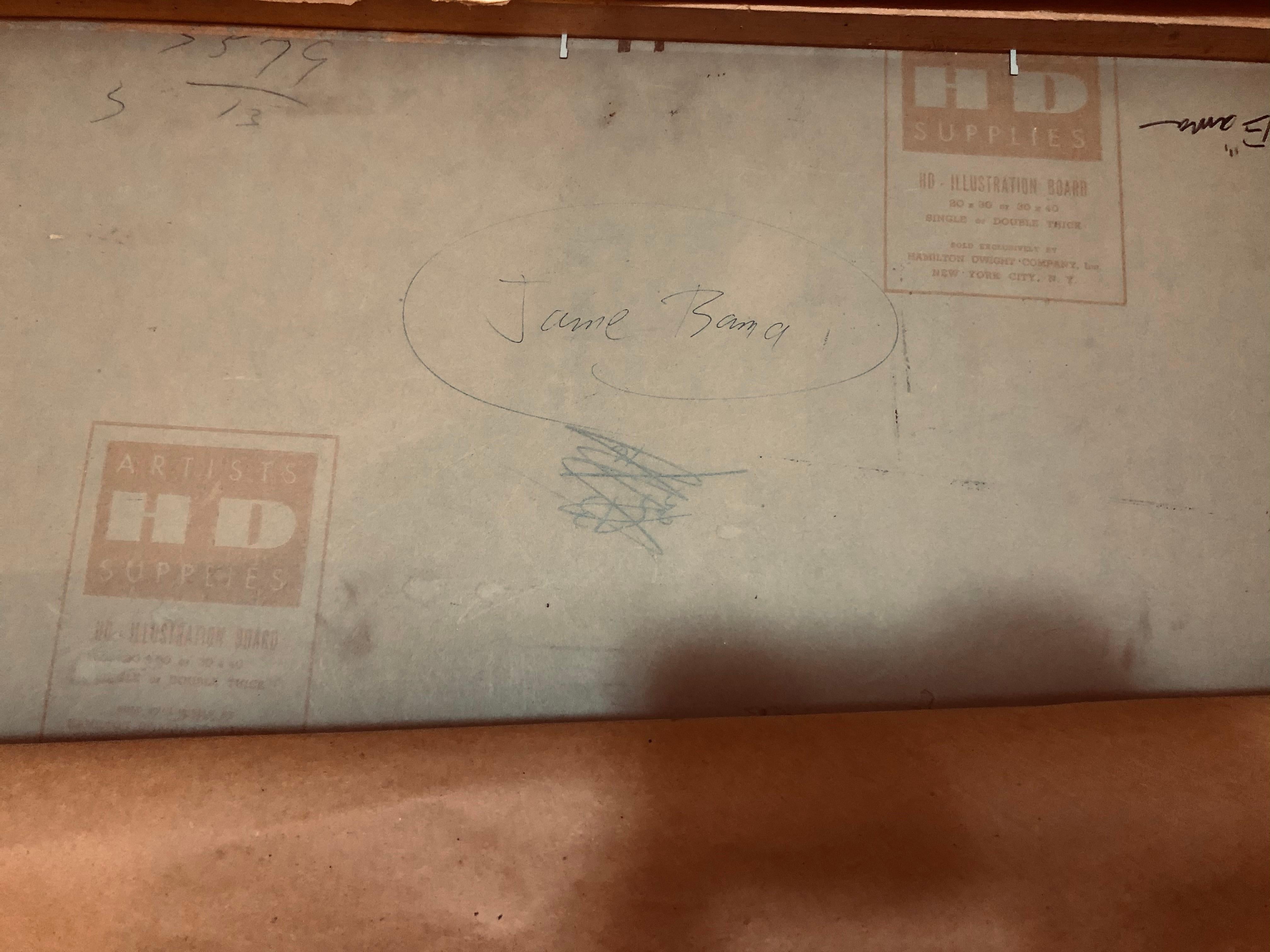 James A. Elliott Bama Öl auf Karton 