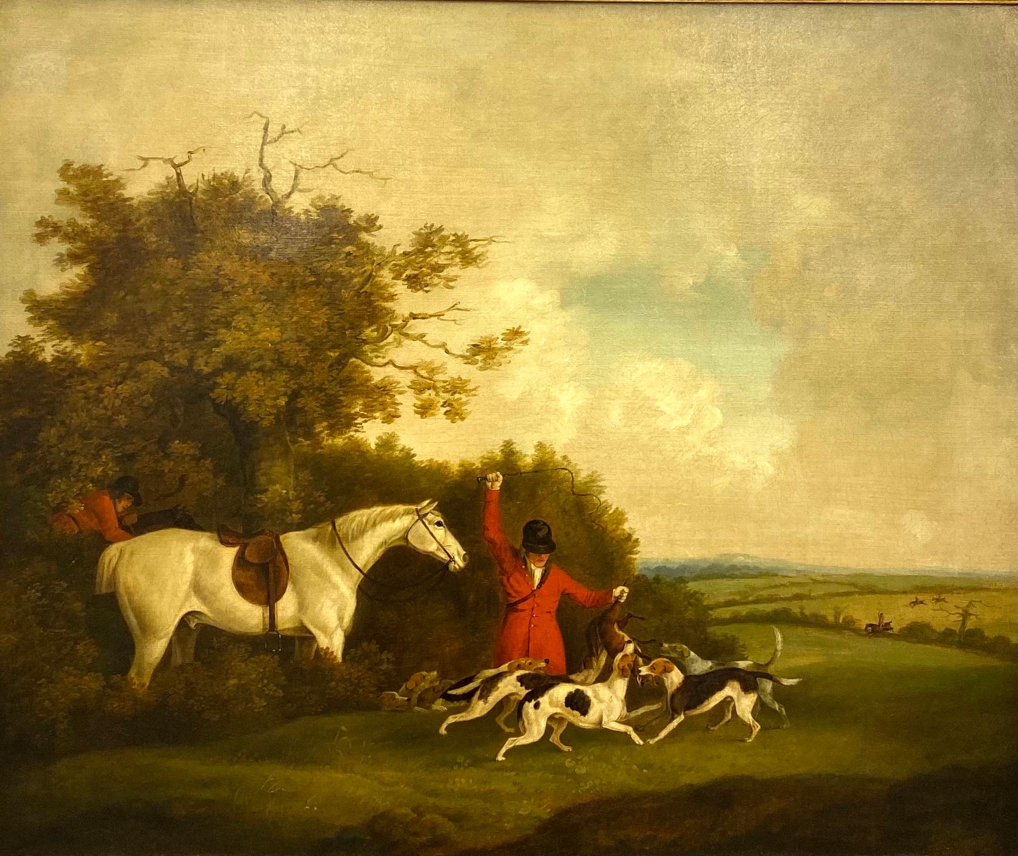 The Hunt - Painting by James Barenger