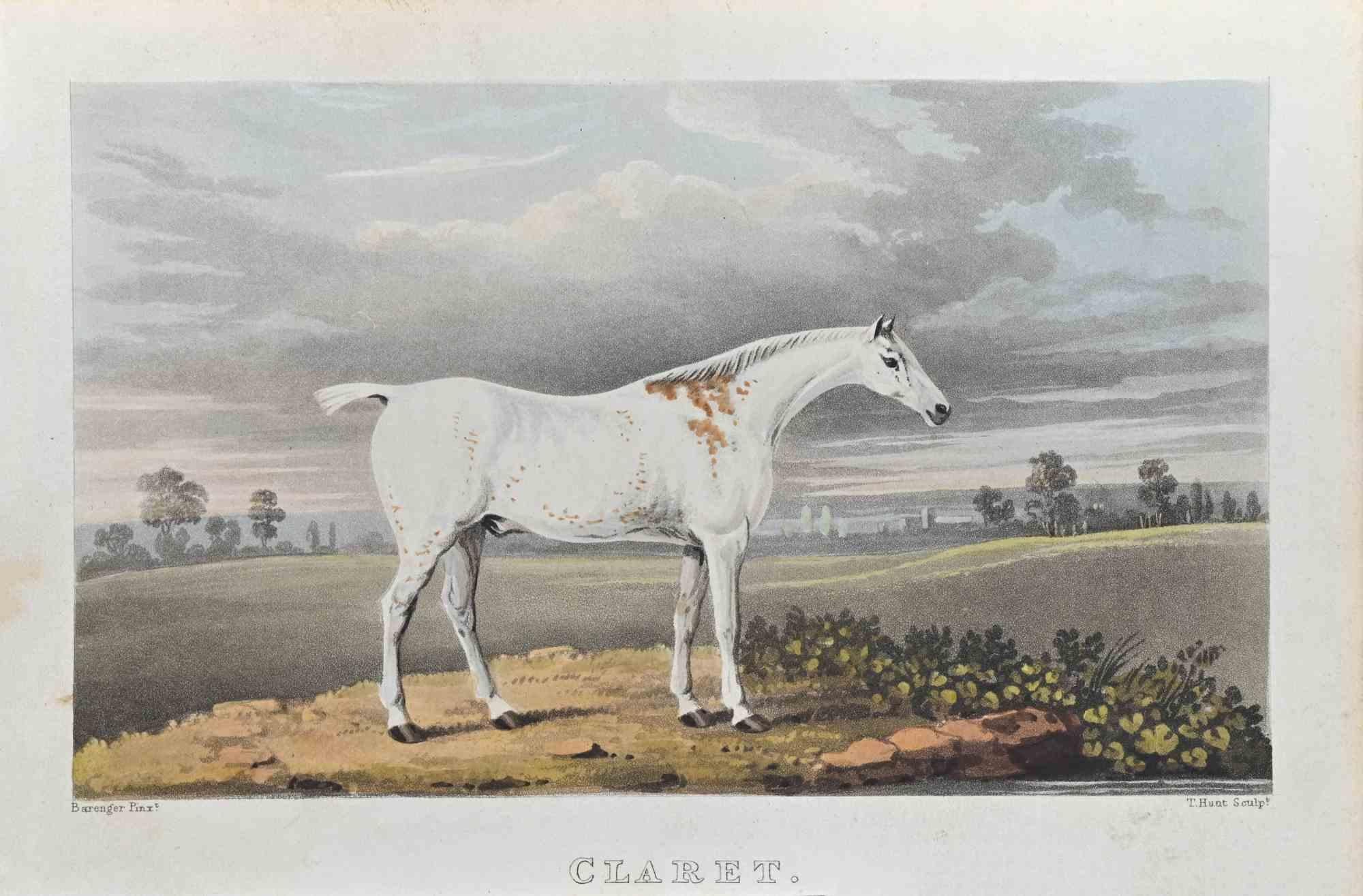 Etching and aquatint realized by James Barenger in 1822. Table from "The Sporting Repository", first edition.

Very good condition.

James Barenger (1780-1831) was an english animal painter and illustrator, active in the eraly decades of 19th