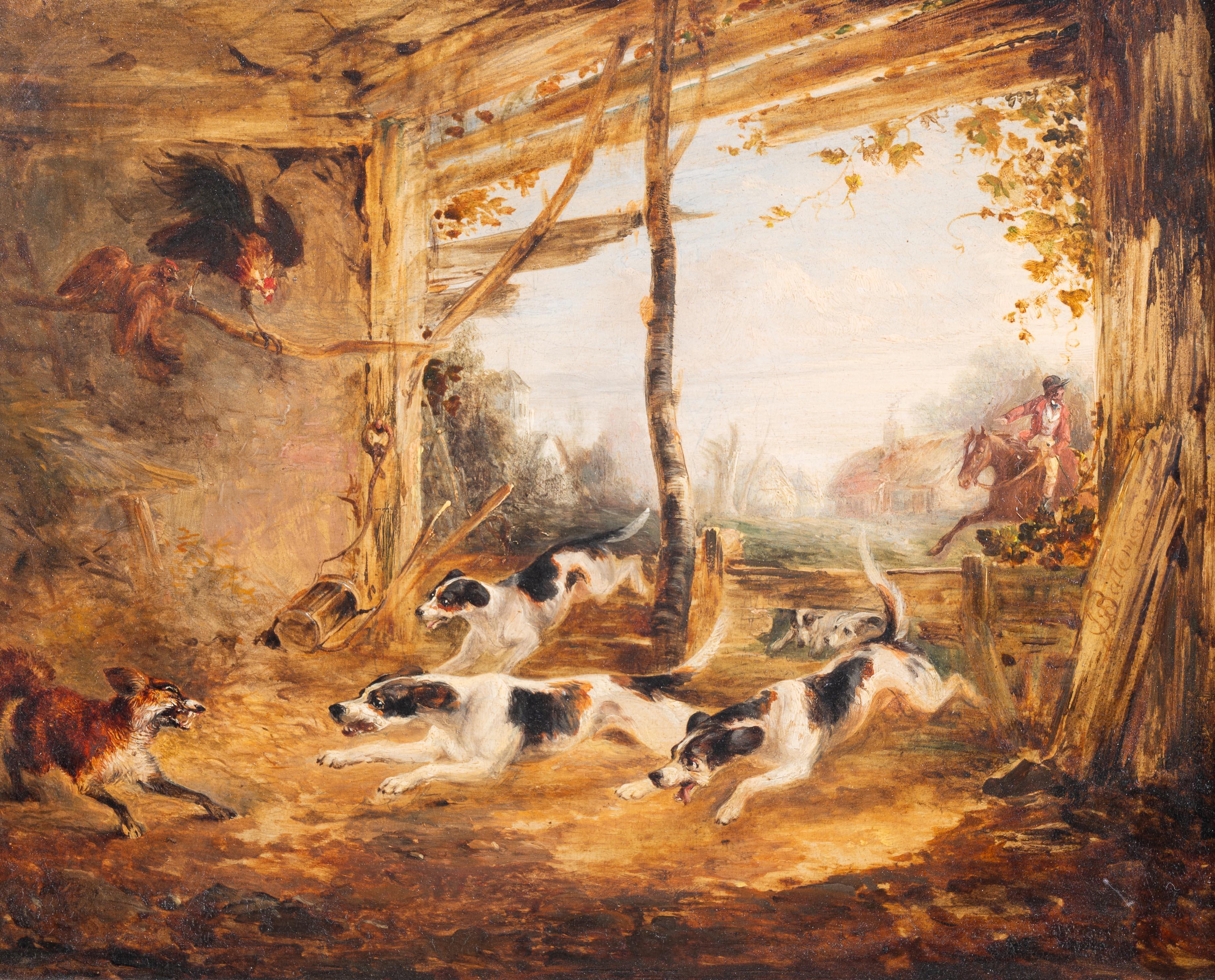 Un zorro a raya - Painting de James Bateman
