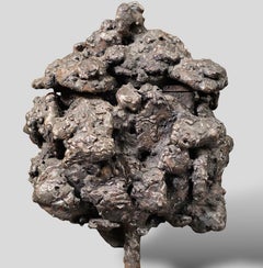 Brutalistische Barnacle-Schachtel aus skulpturalem Stahl von James Bearden