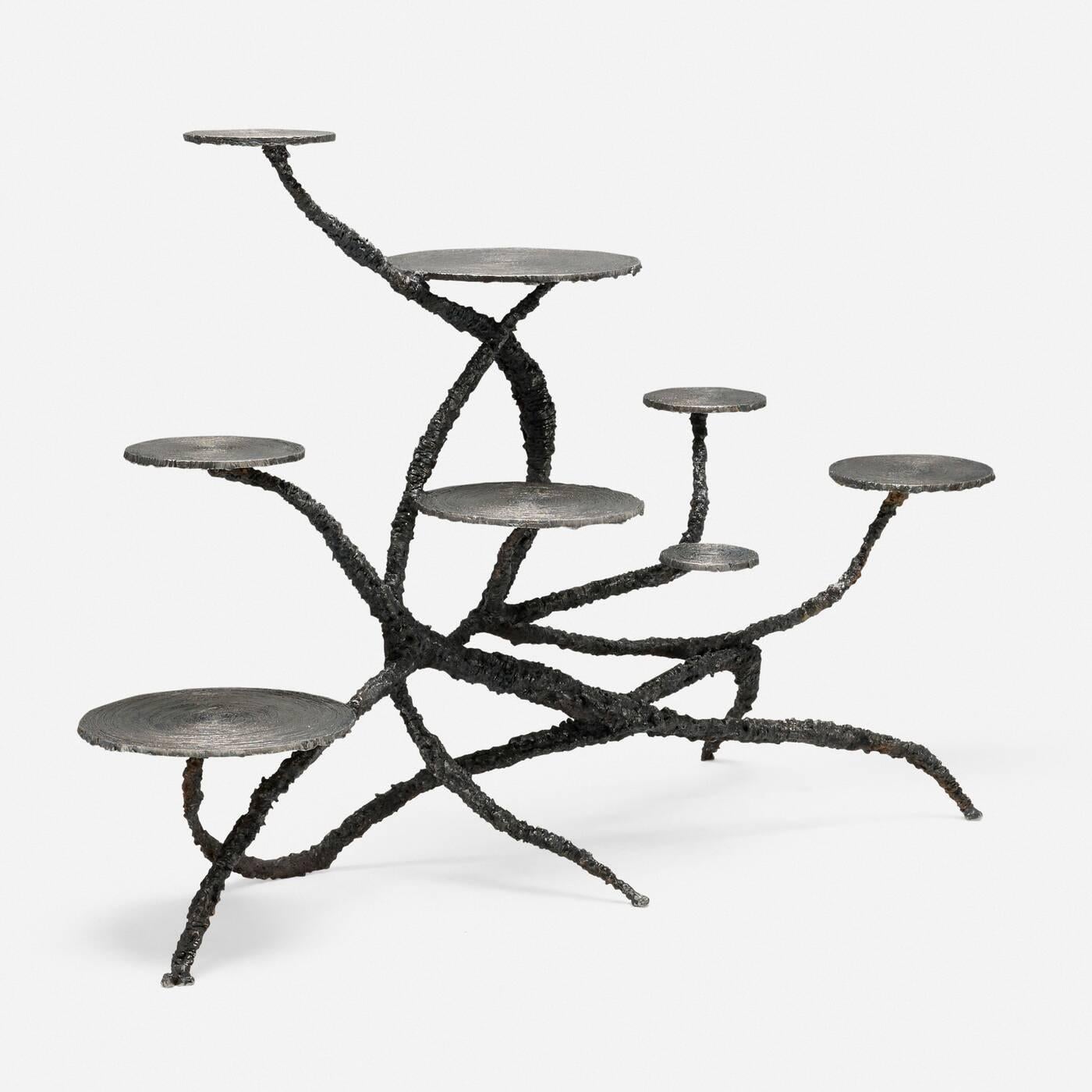 Brutalist James Bearden Medusa Side Table Display For Sale