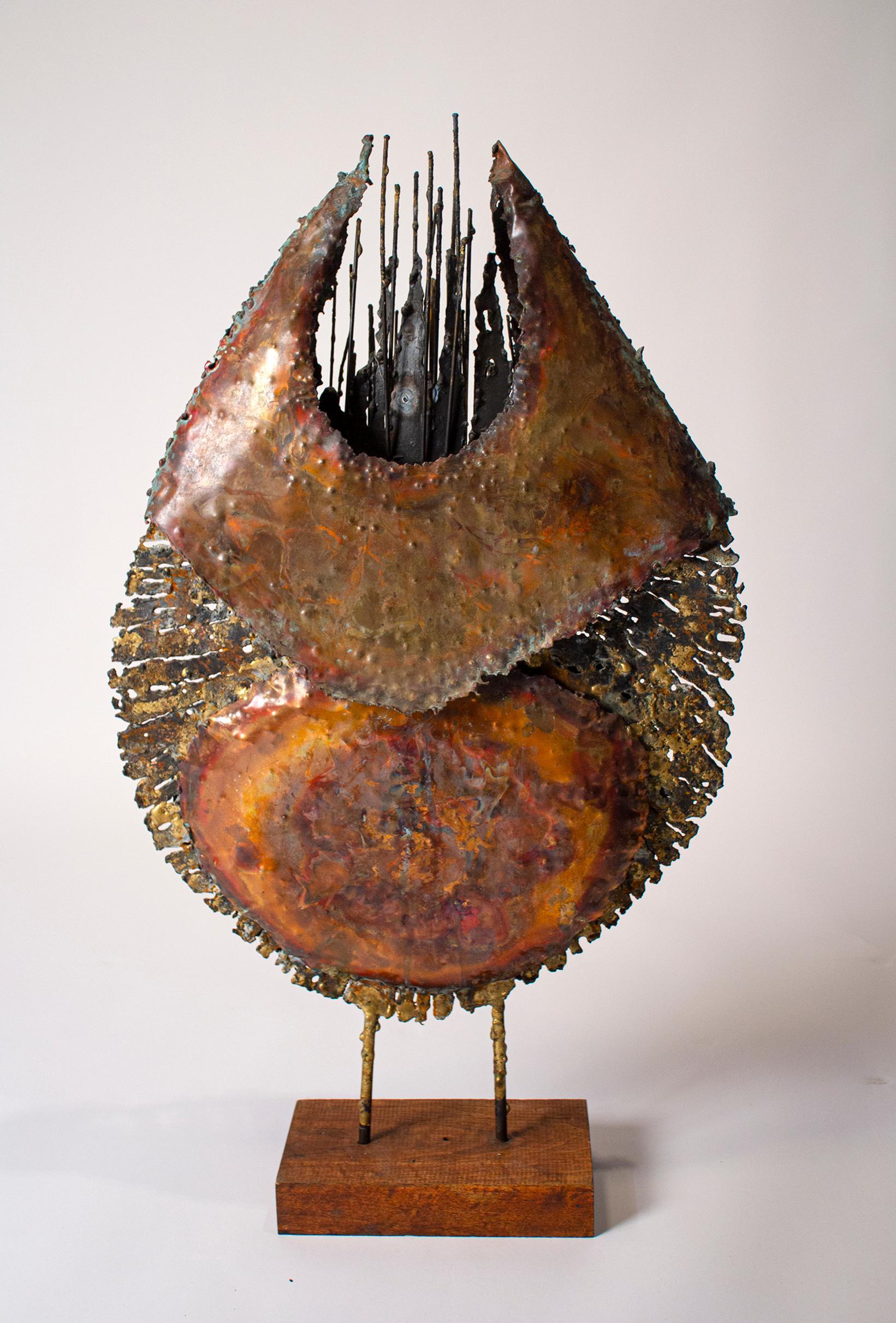 Großformatige brutalistische Eule-Skulptur von James Bearden aus seiner „Animal Series“ im Angebot 5