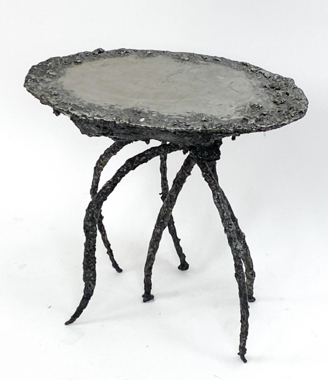 Hand-Crafted James Bearden Side Table For Sale
