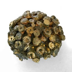 James Bearden Steel and Bronze "Blob Box" Sculpture / Trinket Box