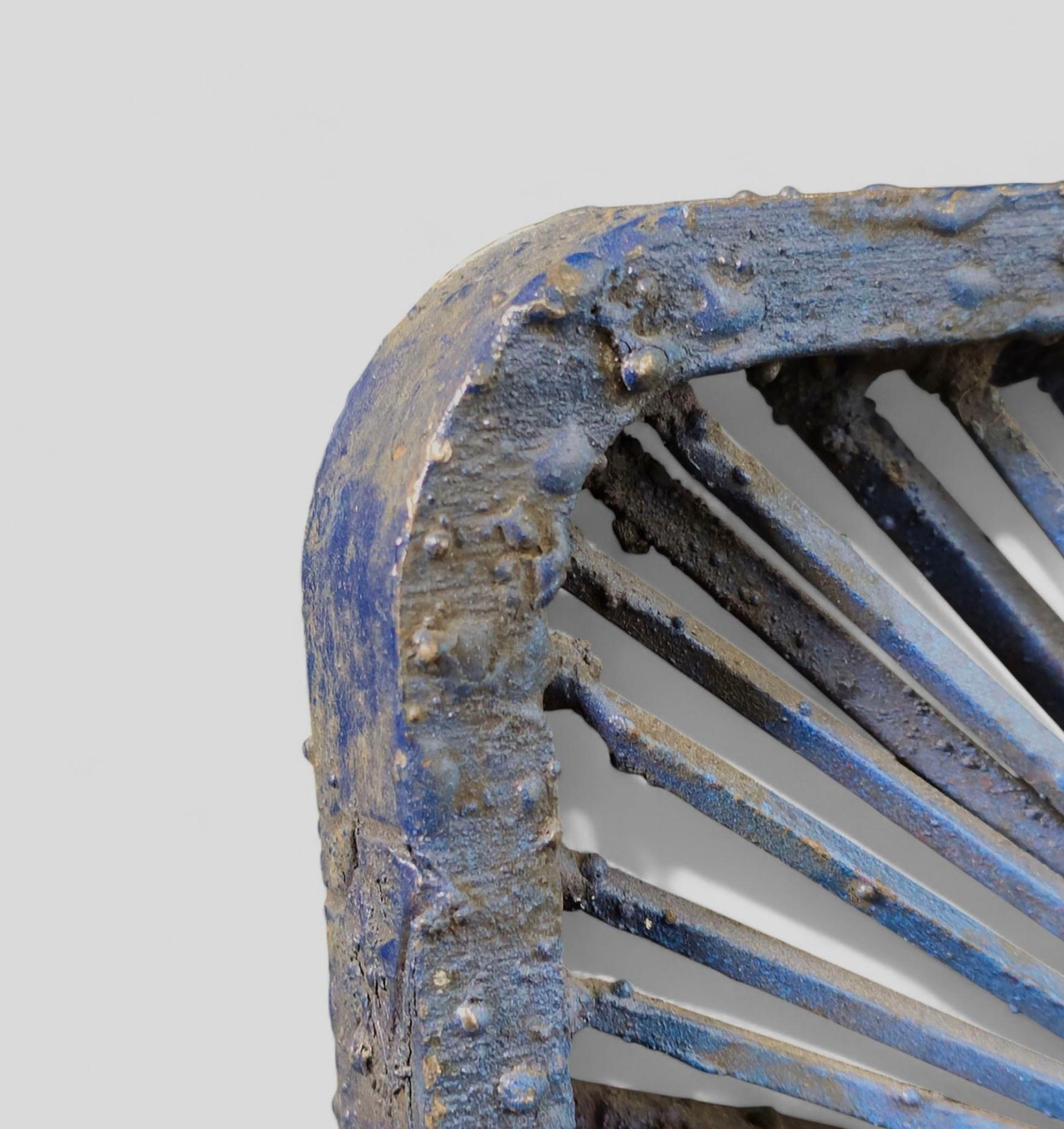 James Bearden Torch Cut Steel Brutalist Sculpture For Sale 2