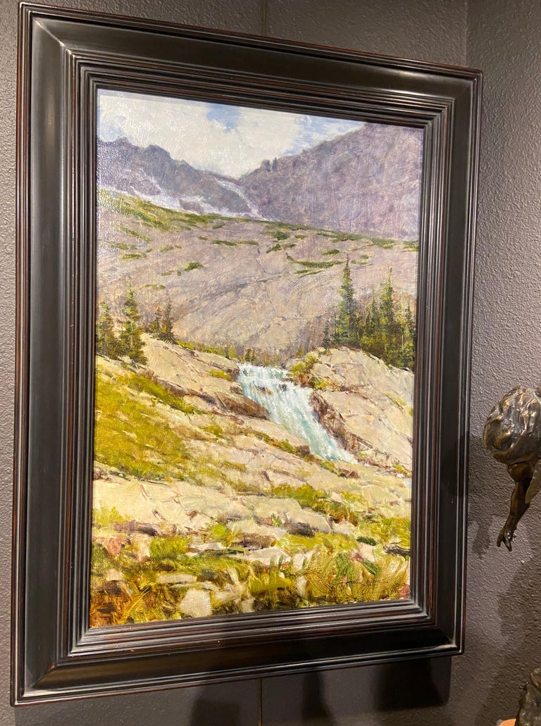 Above Timberline by James Biggers
Oil painting of the terrain surrounding Black Lake in Rocky Mountain National Park in Colorado
30x20