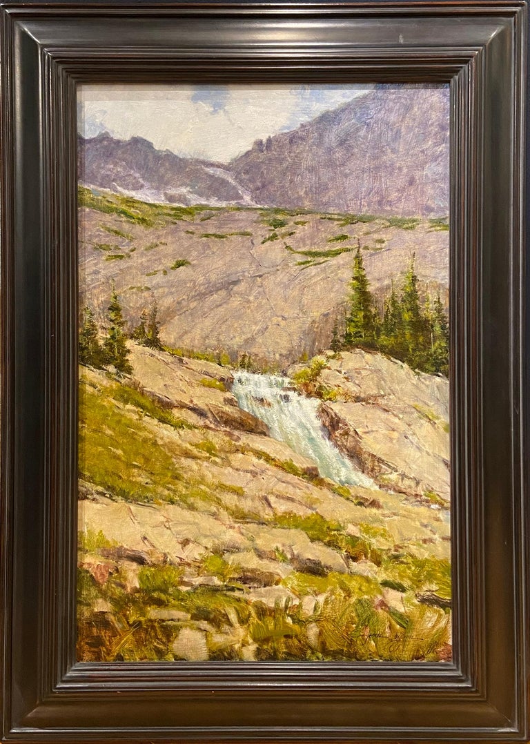 Above Timberline - Painting by James Biggers