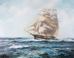 James Blade - Contemporary Oil, Keeling Schooner