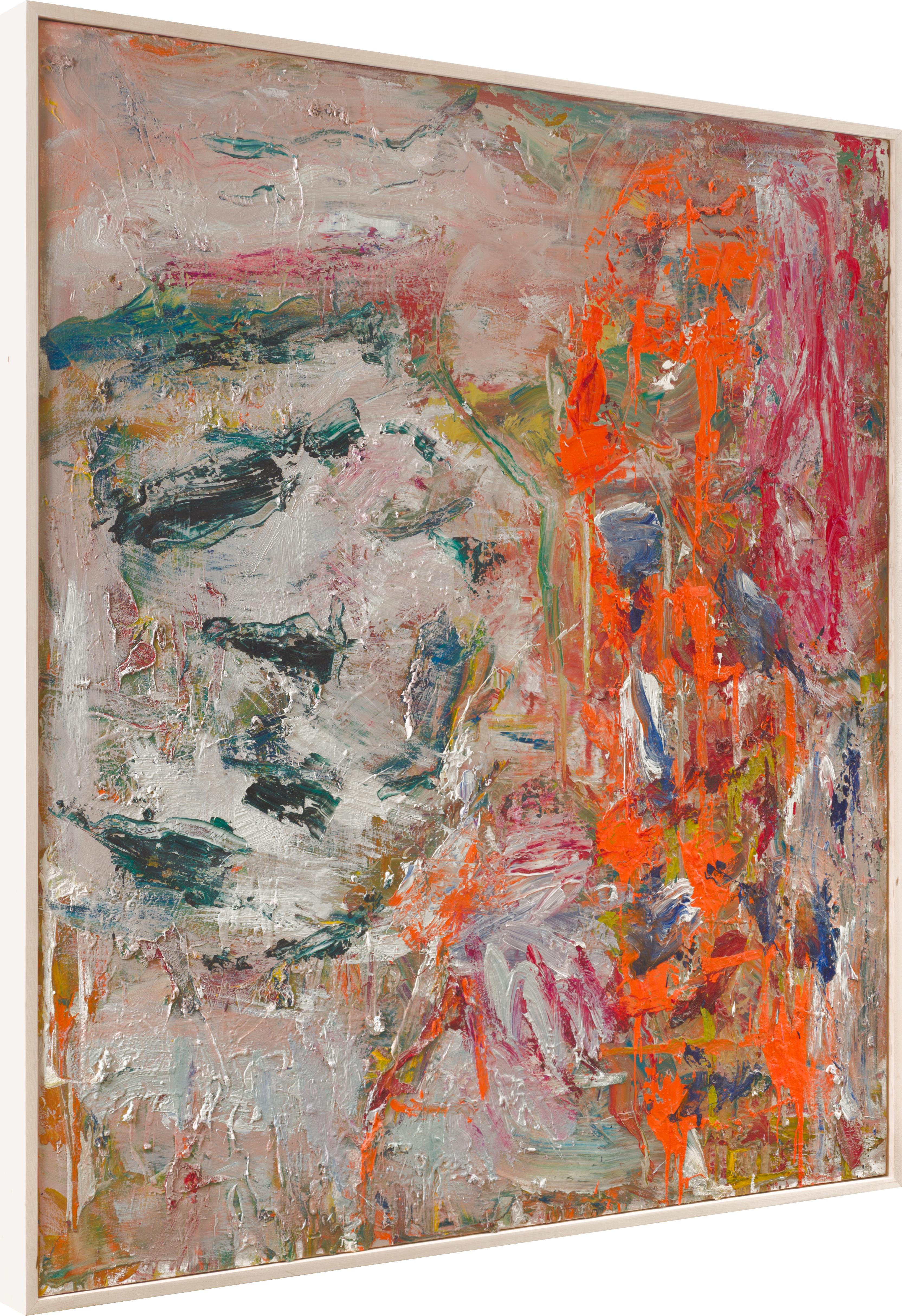 Aquarium Keeper - Abstract Painting by James Bohary