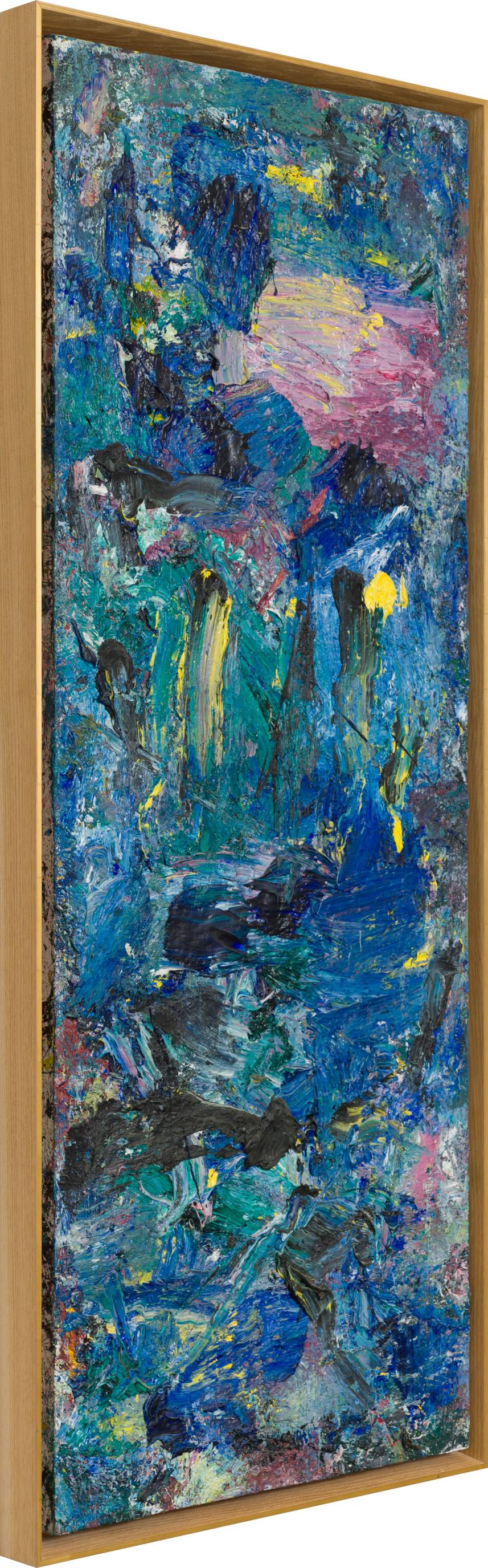 Senna Isola di Noe Paesaggio - Painting Astratto di James Bohary