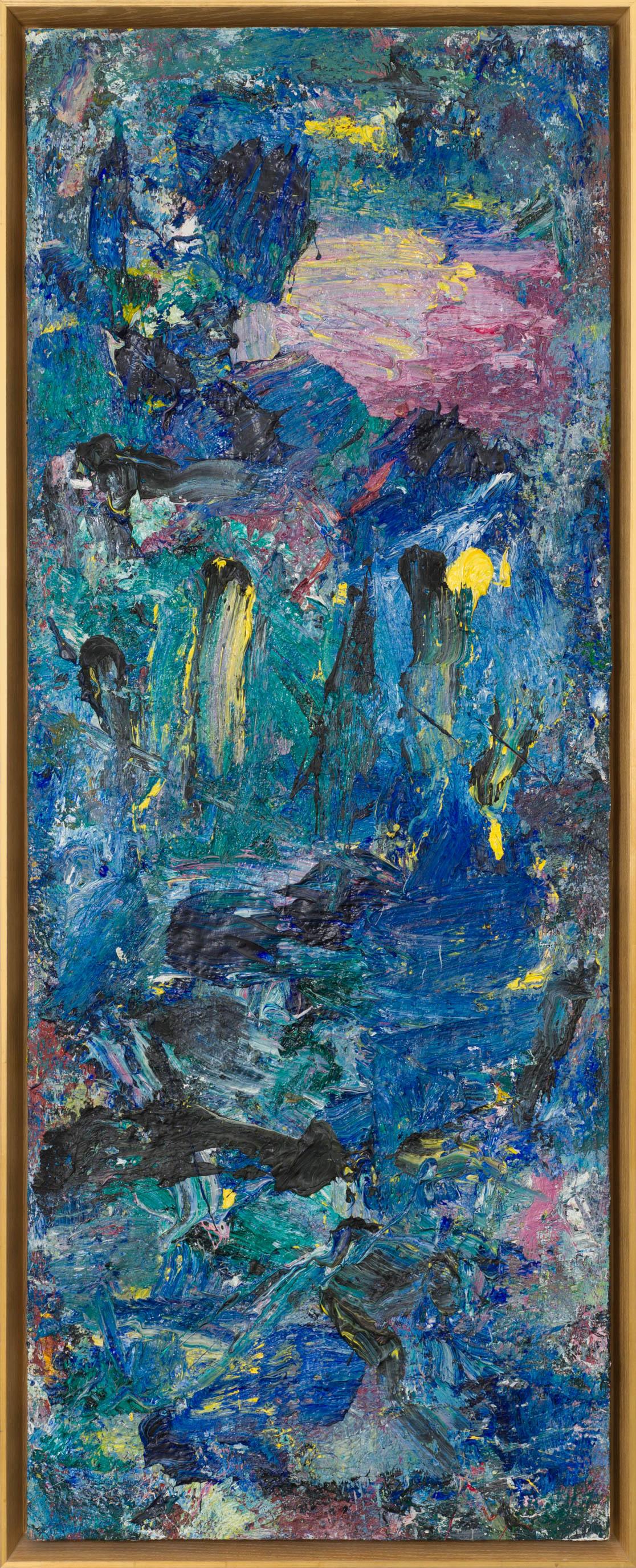 Abstract Painting di James Bohary - Senna Isola di Noe Paesaggio