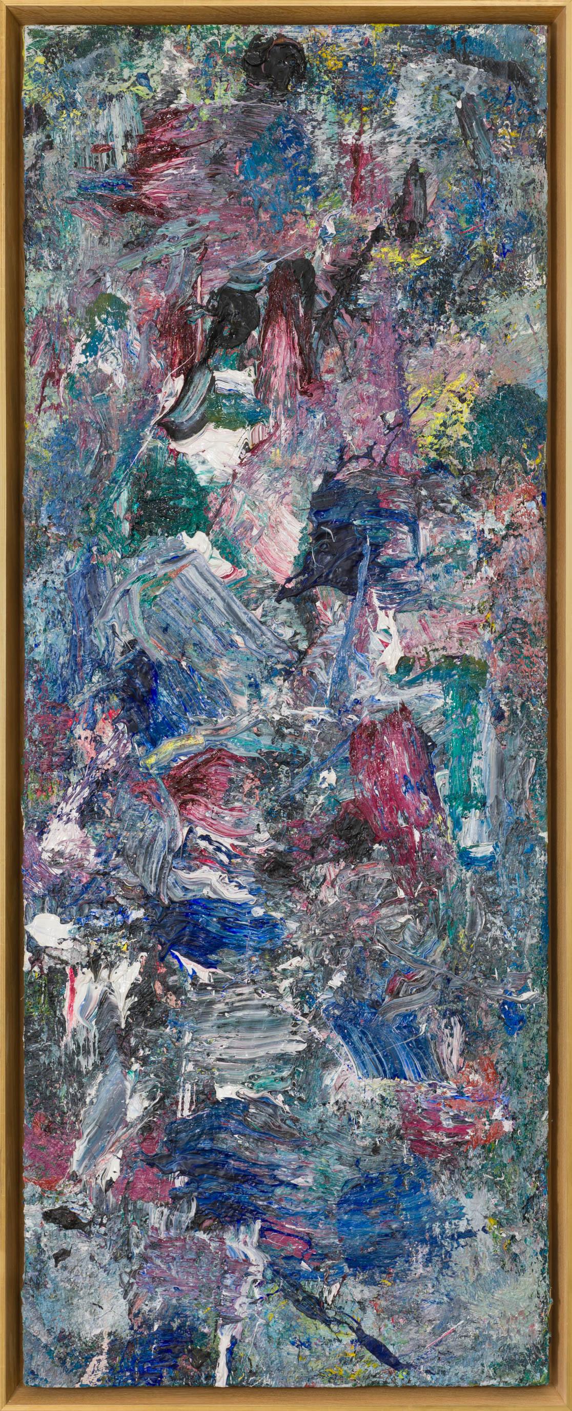 Abstract Painting di James Bohary - Senna Montagna Giardino Noe