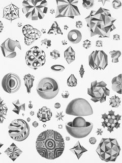 Ciel de Platon 2. Peinture de la série Le ciel de Platon