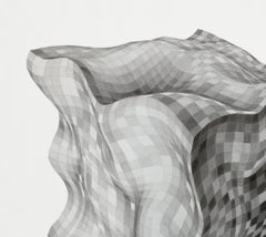 Cubo suave. Painting From the series Plato’s Heaven