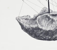 Météorite impulsée par le vent. Encadré. Extrait de la série Le paradis de Plato