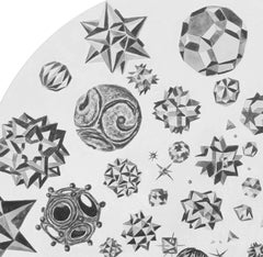 Un pedazo de ciel. Peinture De la série Plato's Heaven F