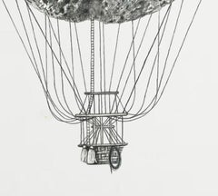 Viaje redondo. Encadré. Peinture De la série Le paradis de Platon