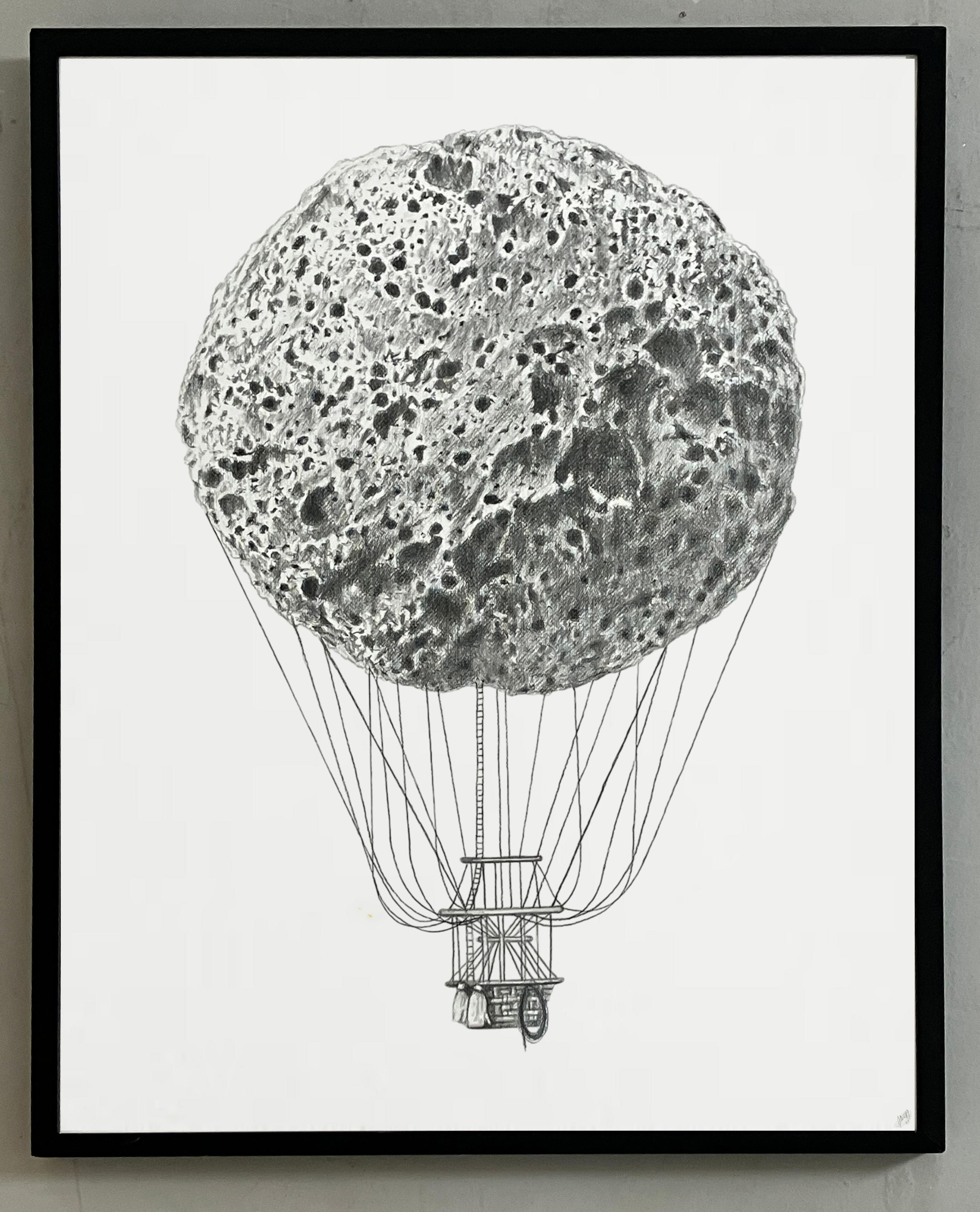 Viaje redondo. Incorniciato. Pittura Dalla serie Il cielo di Platone