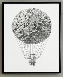 Viaje redondo. Incorniciato. Pittura Dalla serie Il cielo di Platone