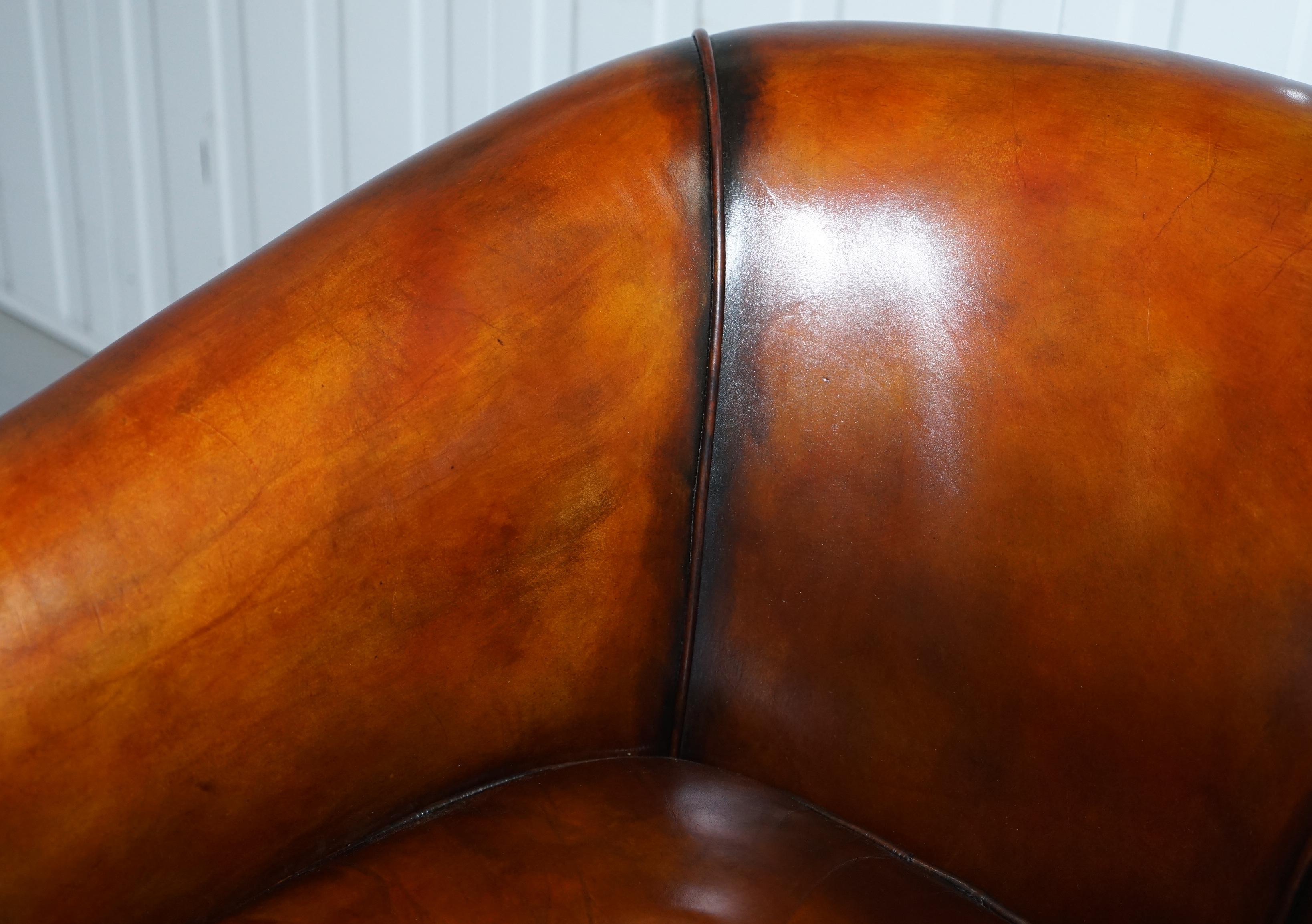 James Bond 007 Armchair from Spectre Leather Chairs of Bath Fully Restored 1