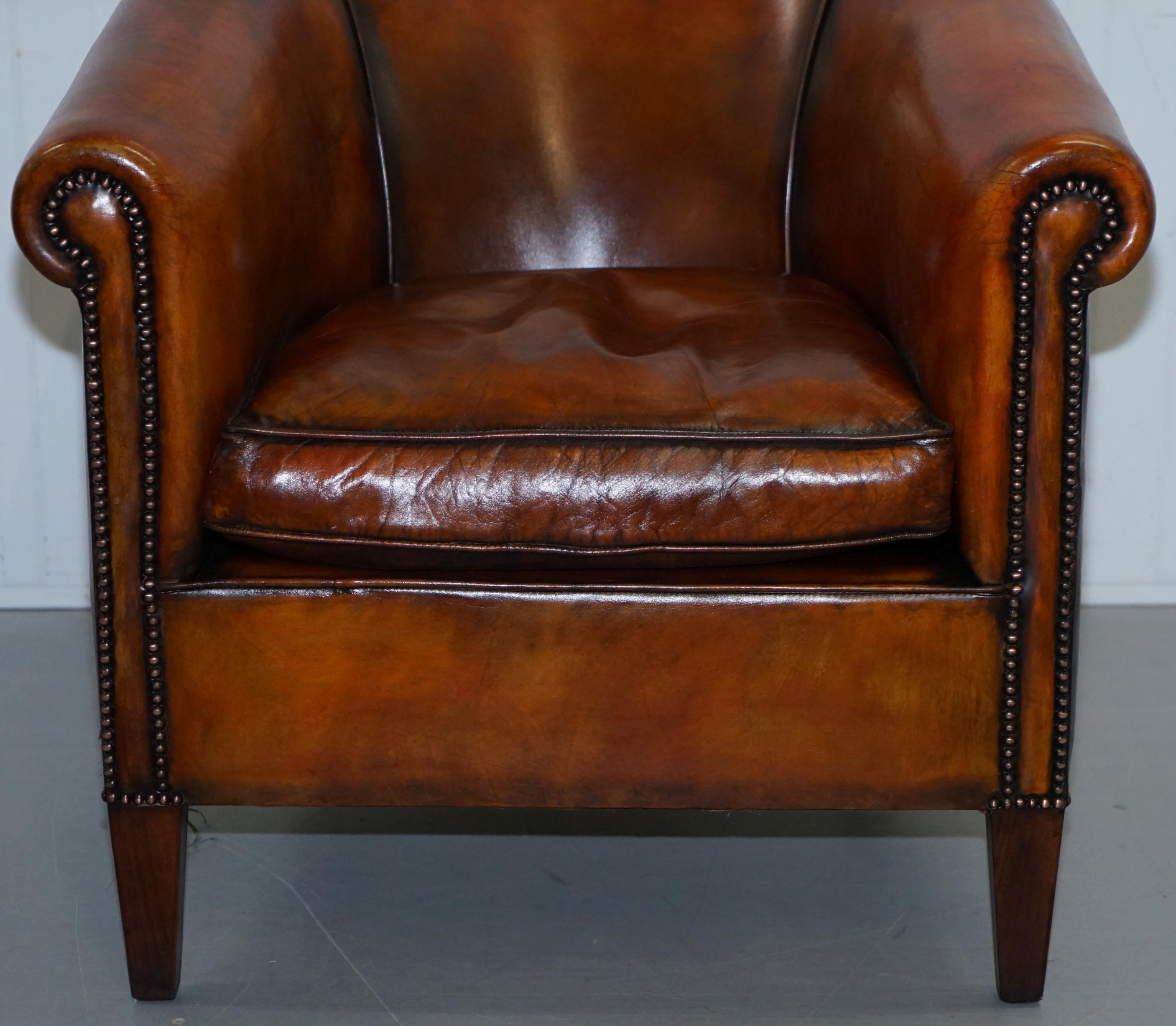 James Bond 007 Armchair from Spectre Leather Chairs of Bath Fully Restored 2