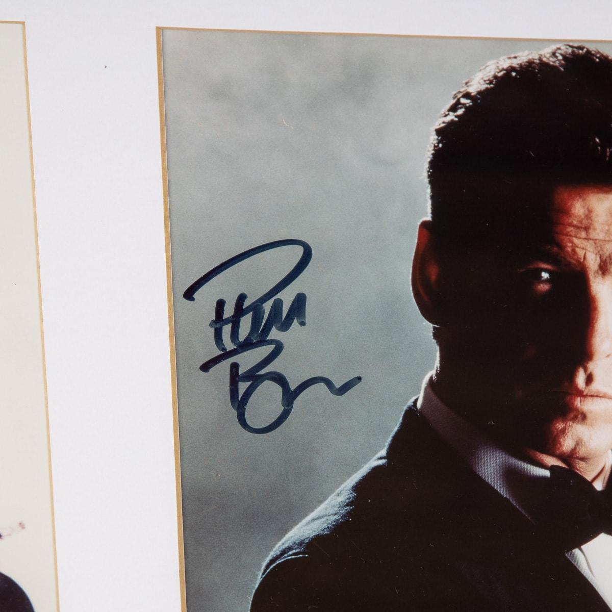 James Bond 007 - Connery, Lazenby, Moore, Dalton, Brosnan, Craig Signatures 8