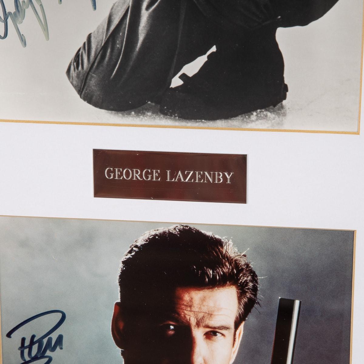 Signatures de James Bond 007 - Connery, Lazenby, Moore, Dalton, Brosnan, Craig 12