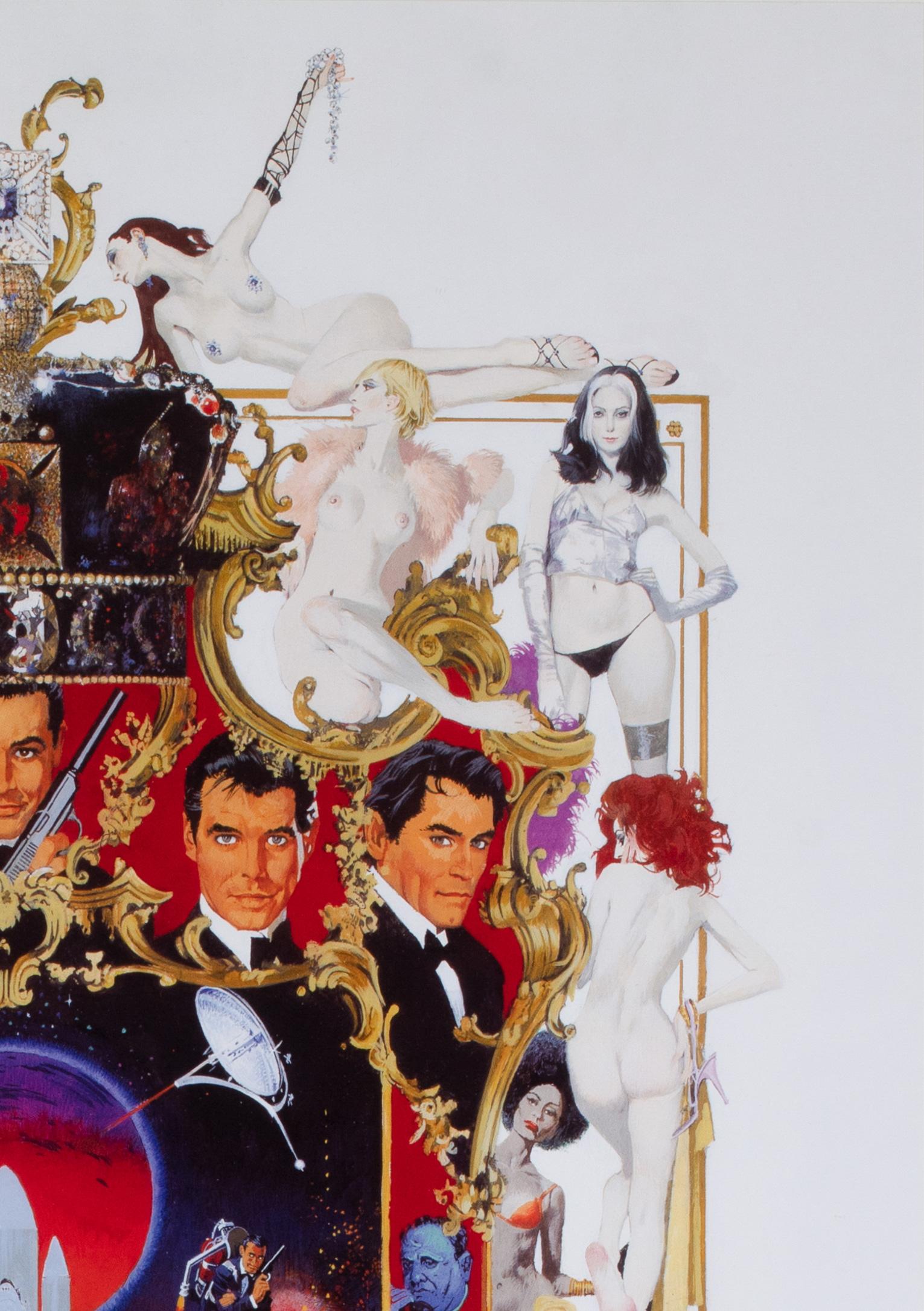 20th Century JAMES BOND 1998 German Exhibition Poster AGENTS VILLAINS AND THE BABES -MCGINNIS