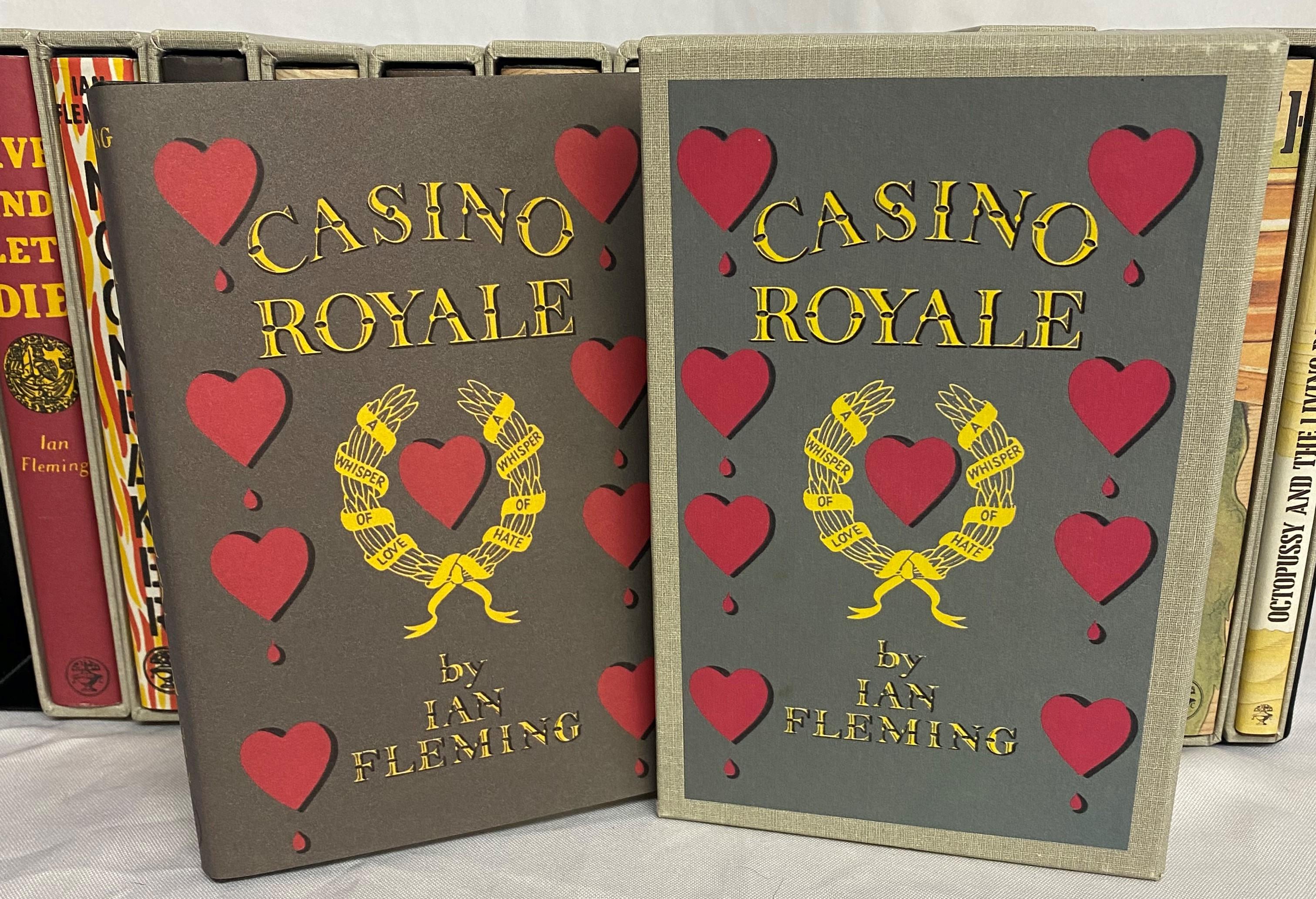We are offering a complete set of all 14 of Ian Fleming's James Bond Books which were published by 