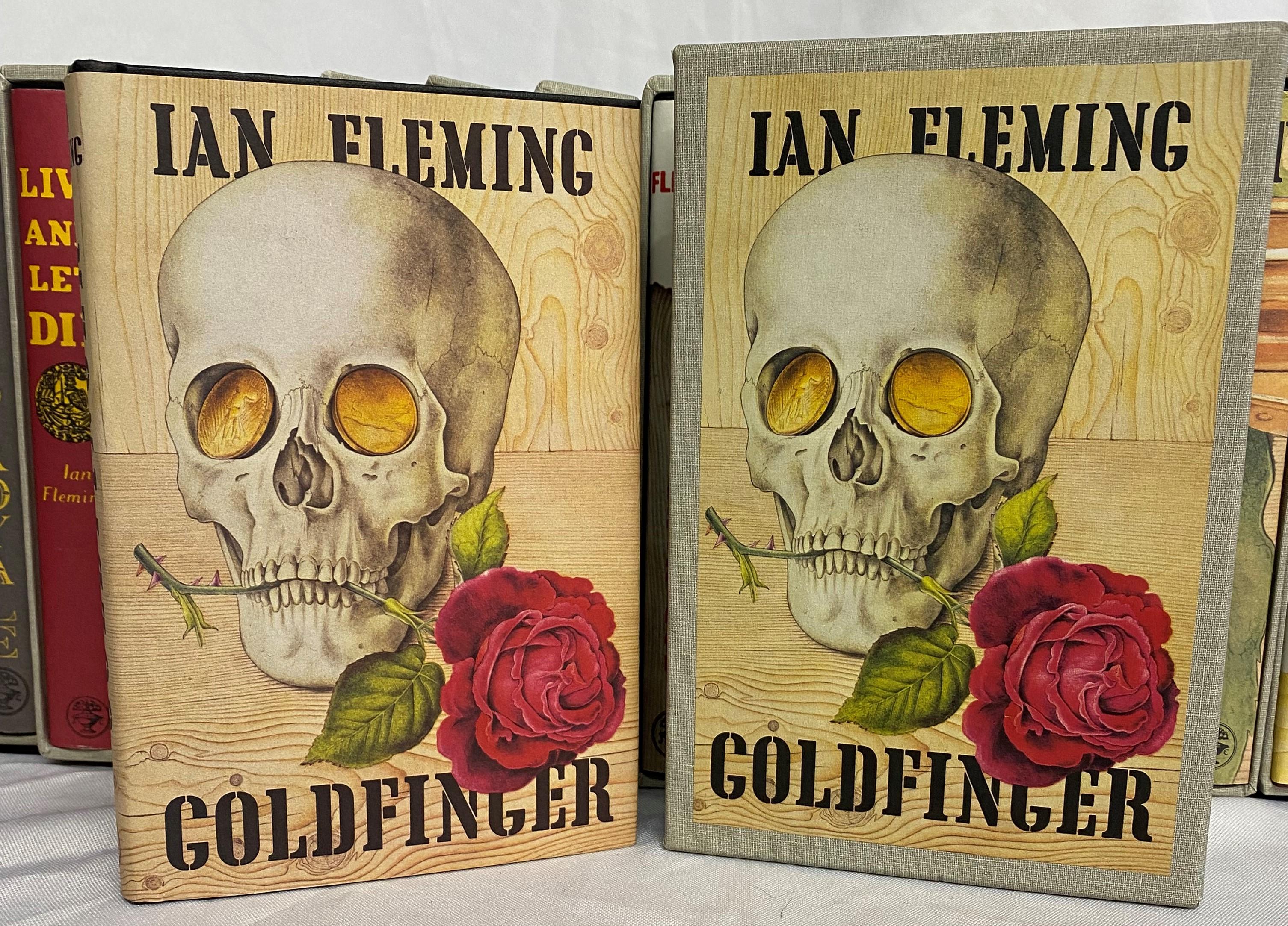 Paper James Bond by Ian Fleming, Complete Set of 14 First Edition Library (Book)
