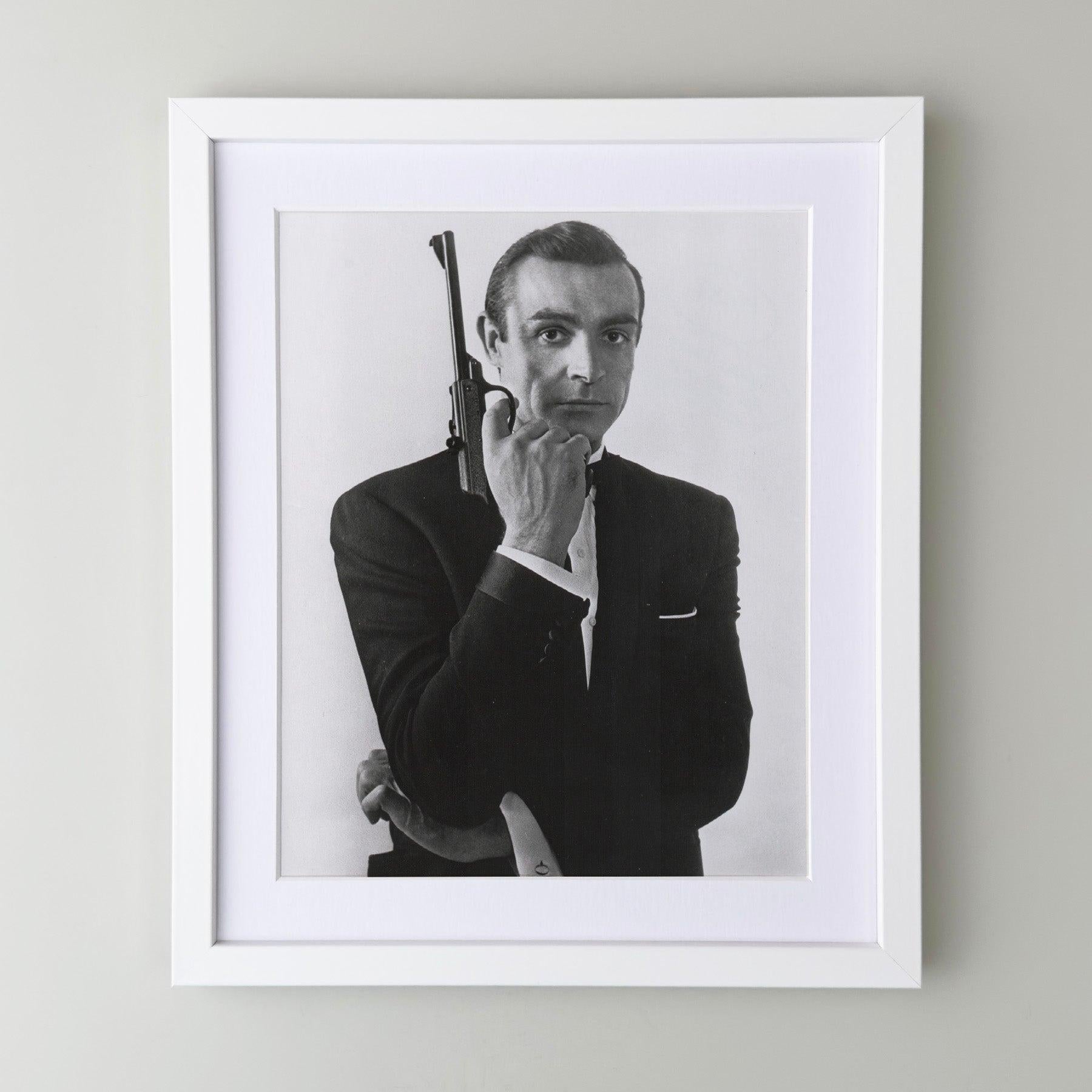 James Bond c1970s Pressewerbung Standbild - Gerahmt (Britisch) im Angebot