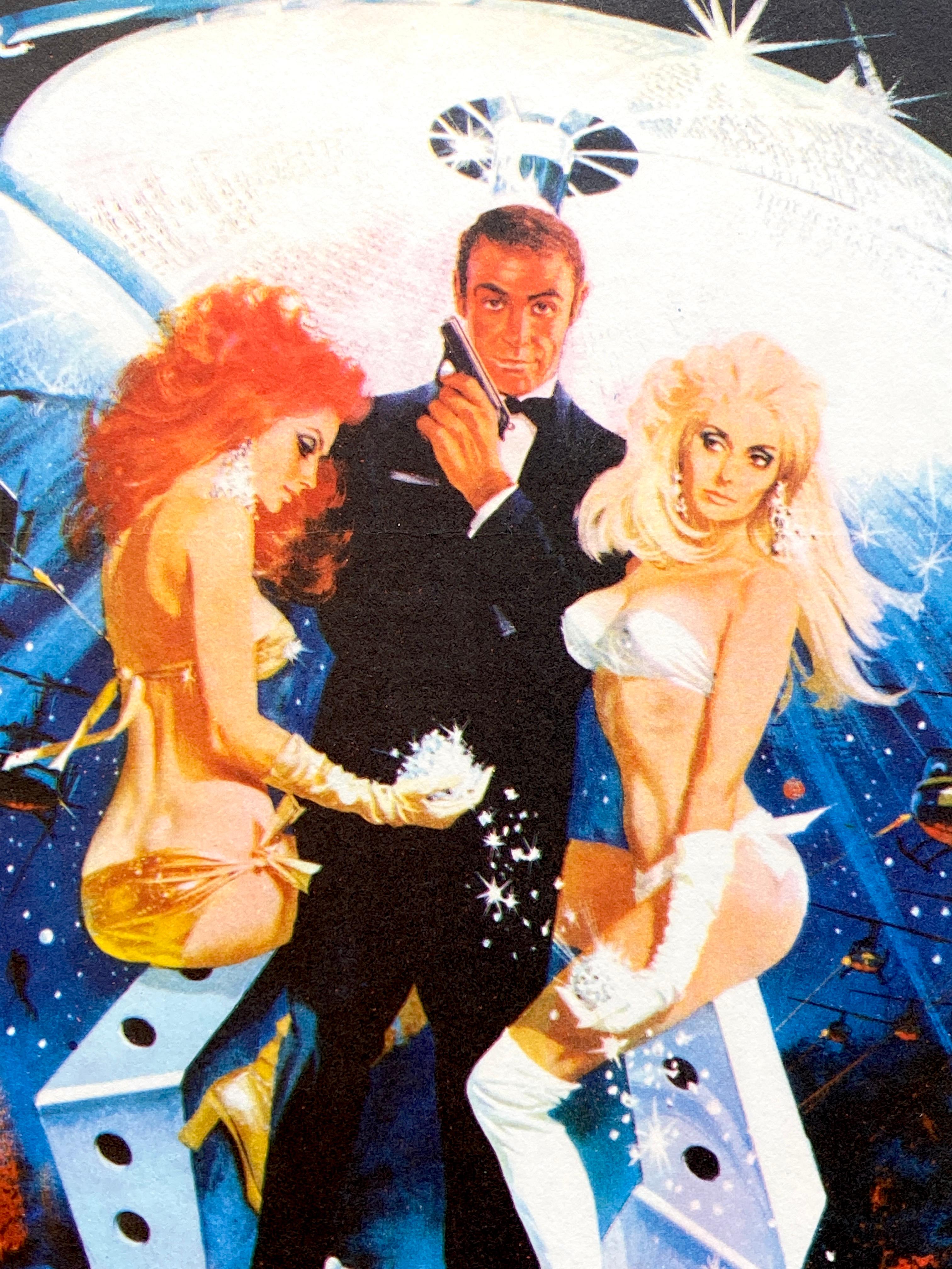 James Bond 'Diamonds Are Forever' Original Vintage Australian Movie Poster, 1971 1
