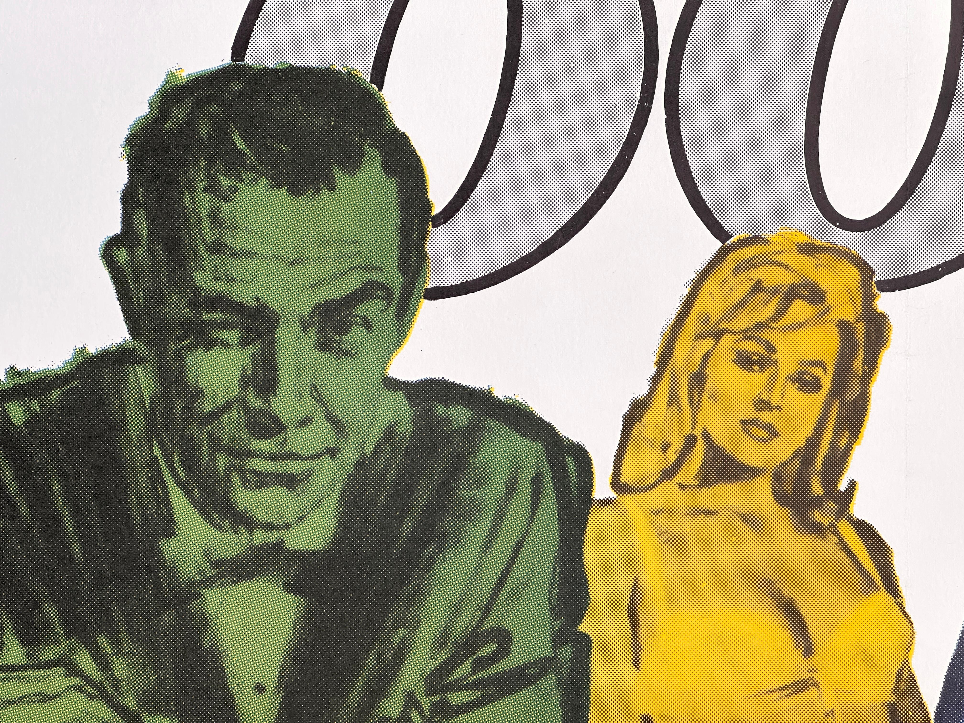 American James Bond 'Dr. No' Original Vintage US One Sheet Movie Poster, 1962 For Sale