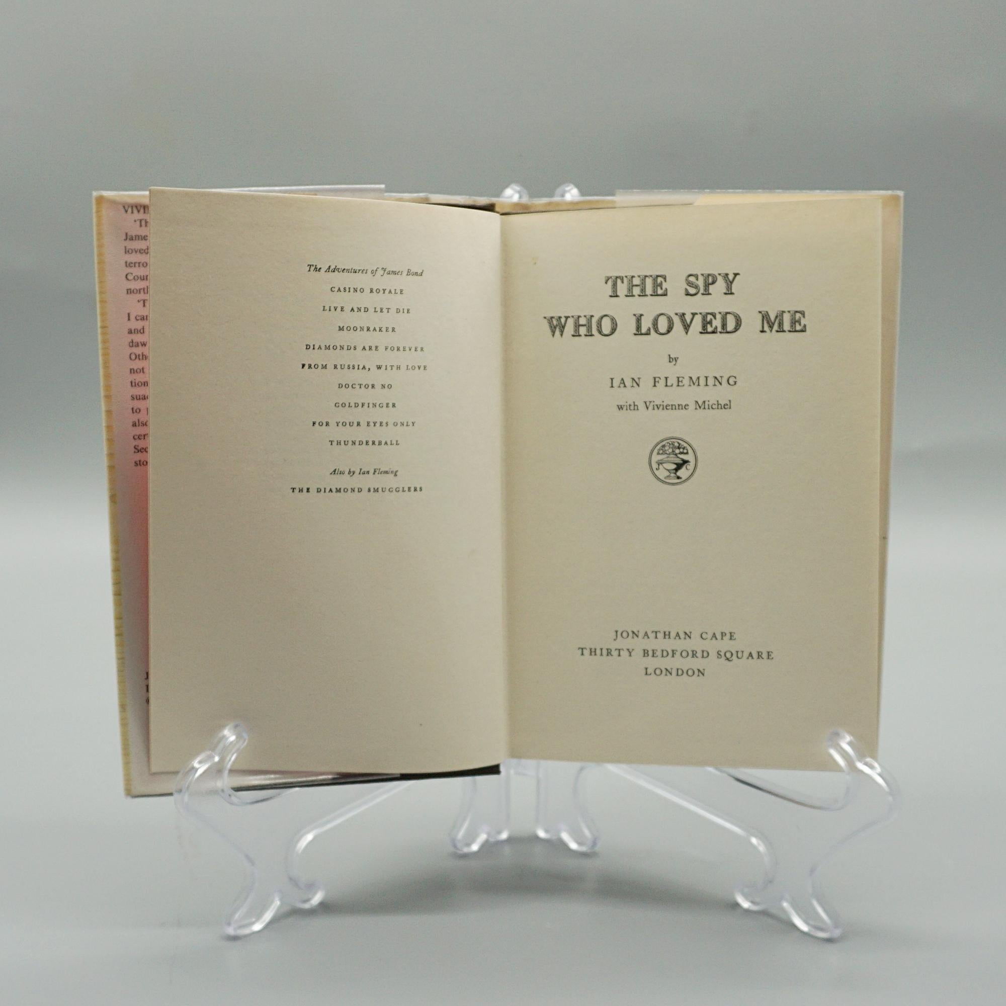 James Bond FirstEdition, 'The Spy Who Loved Me' by Ian Fleming 1