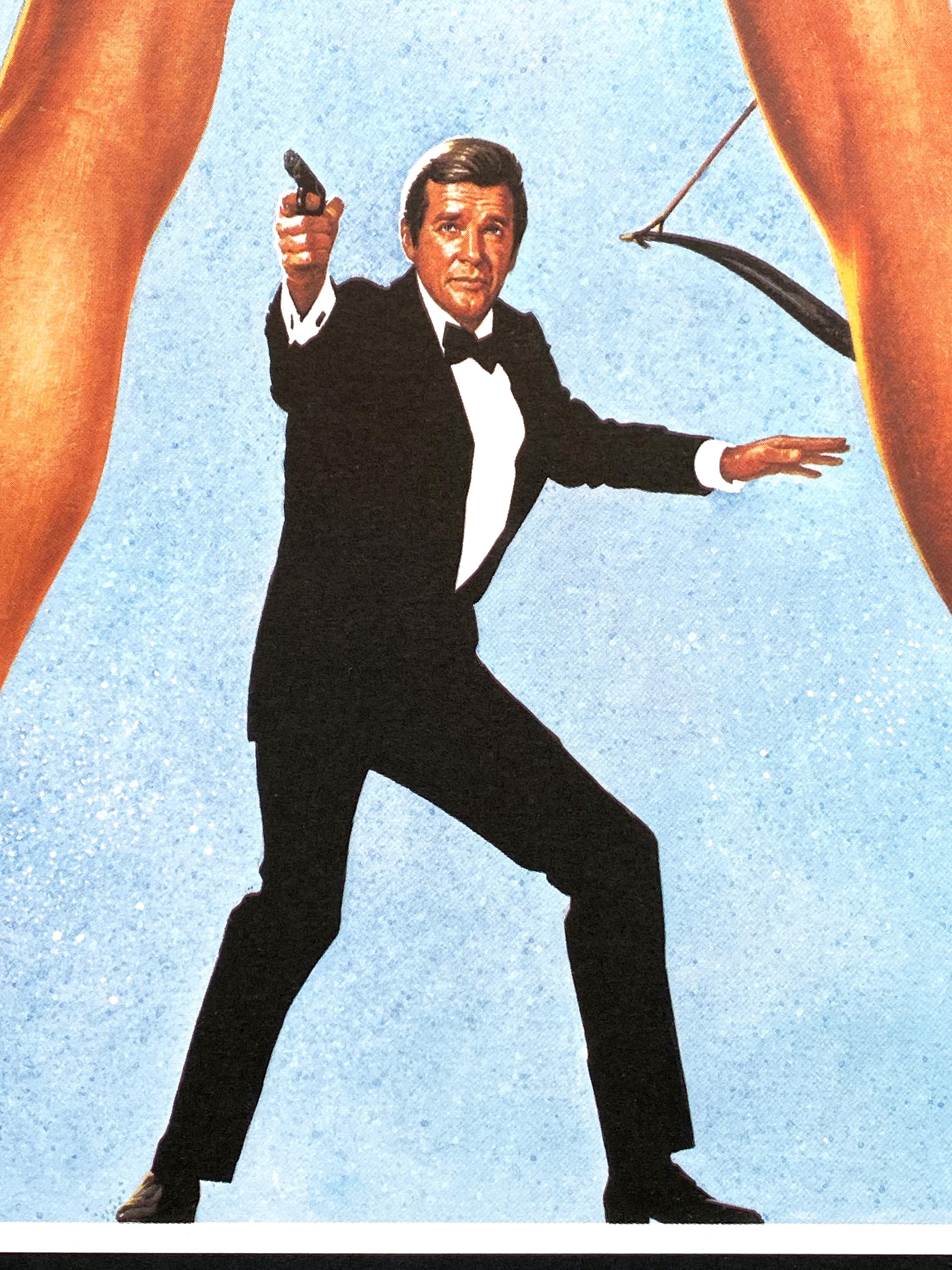 James Bond 'for Your Eyes Only' Original Vintage Movie Poster, British, 1981 For Sale 4