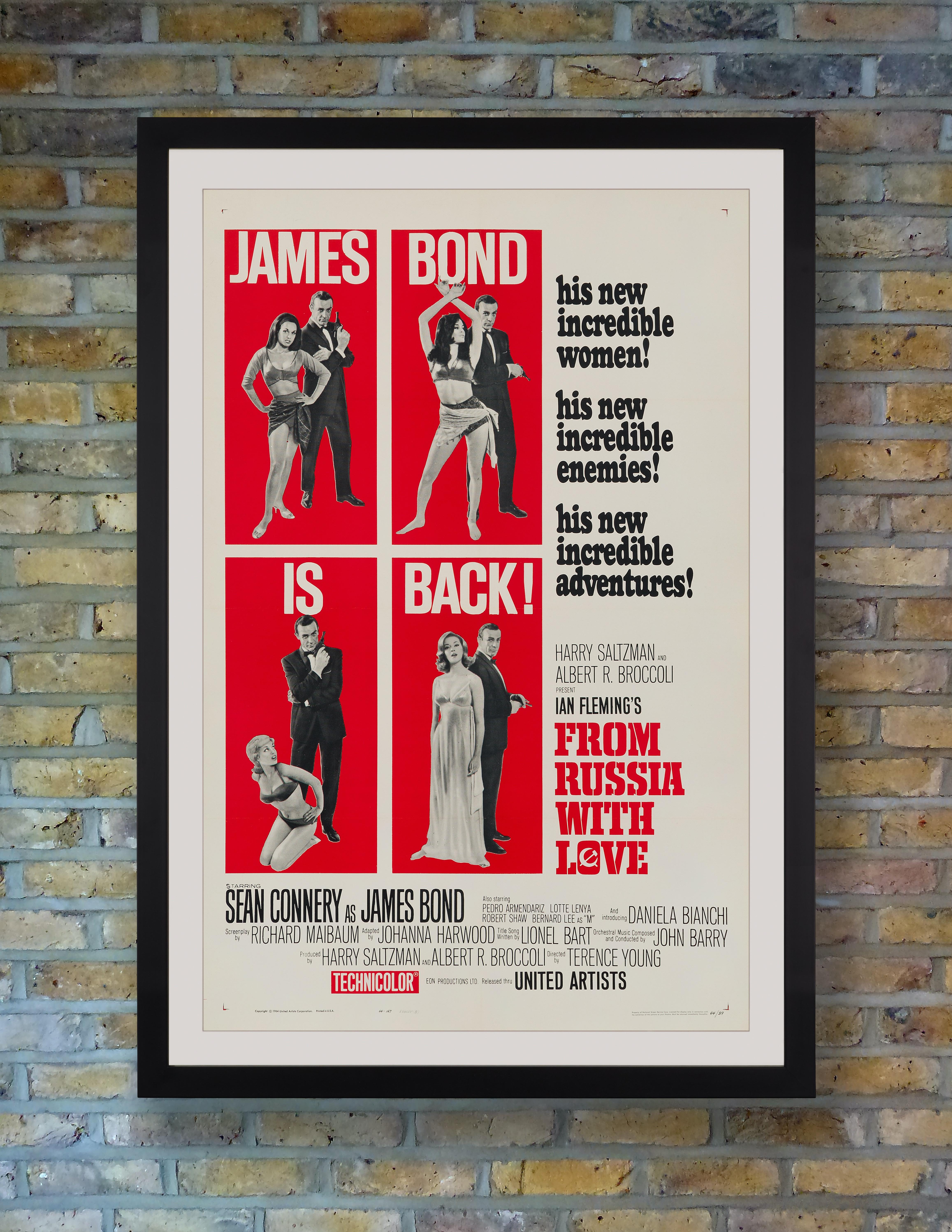 In Sean Connery's second outing as James Bond, 'From Russia With Love' saw the British spy battling a secret crime organization known as Spectre. The follow-up to 007's 1962 debut in 'Dr. No,' Terence Young's 'From Russia With Love' further