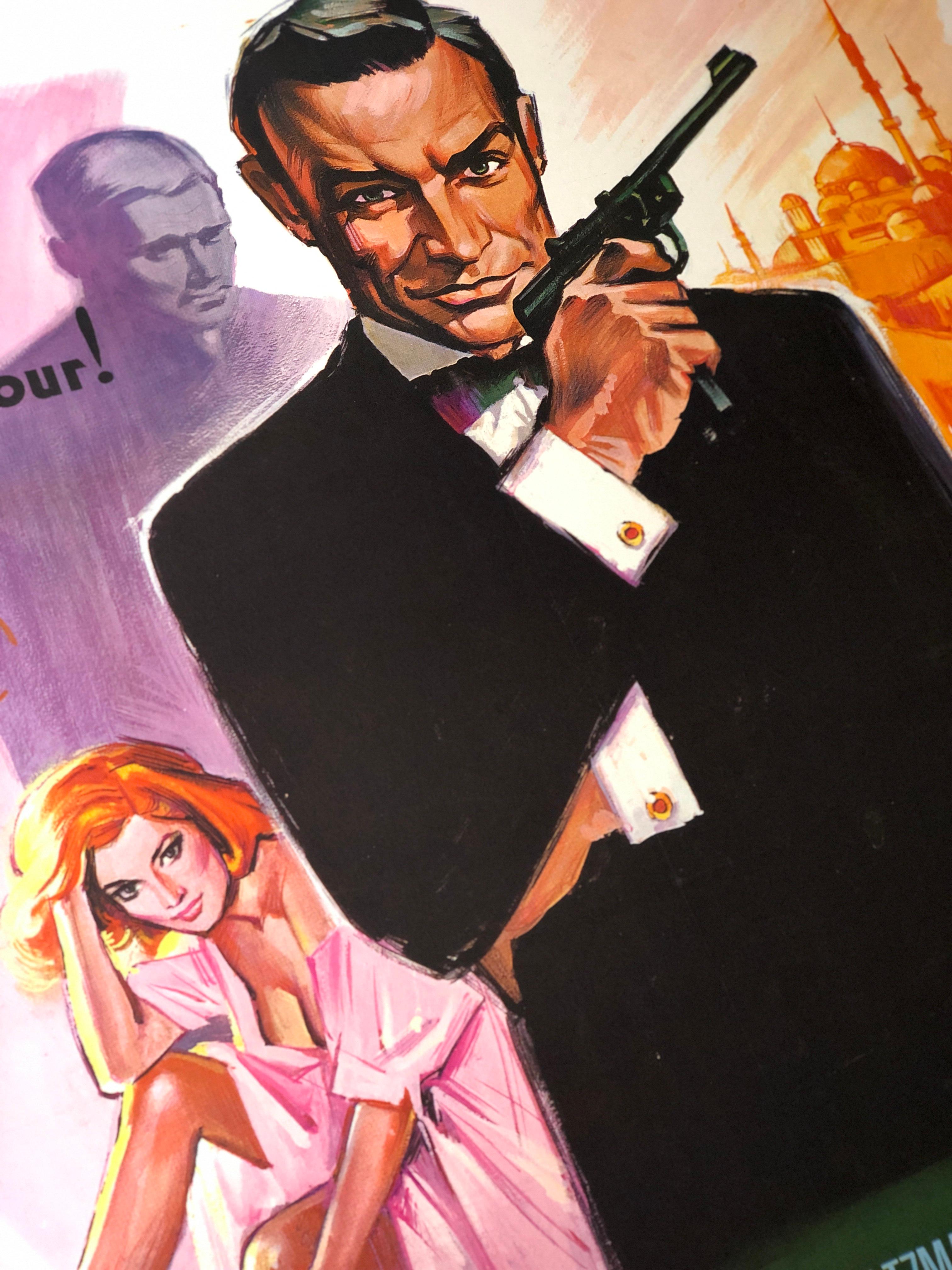 james bond from russia with love poster