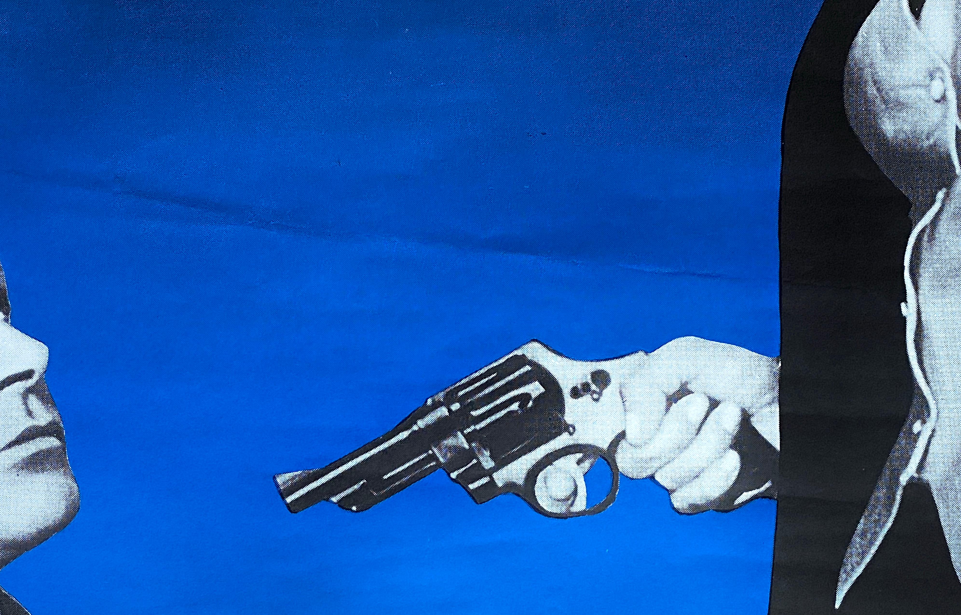James Bond 'Goldfinger' Original Vintage Movie Poster, Swedish, 1967 1