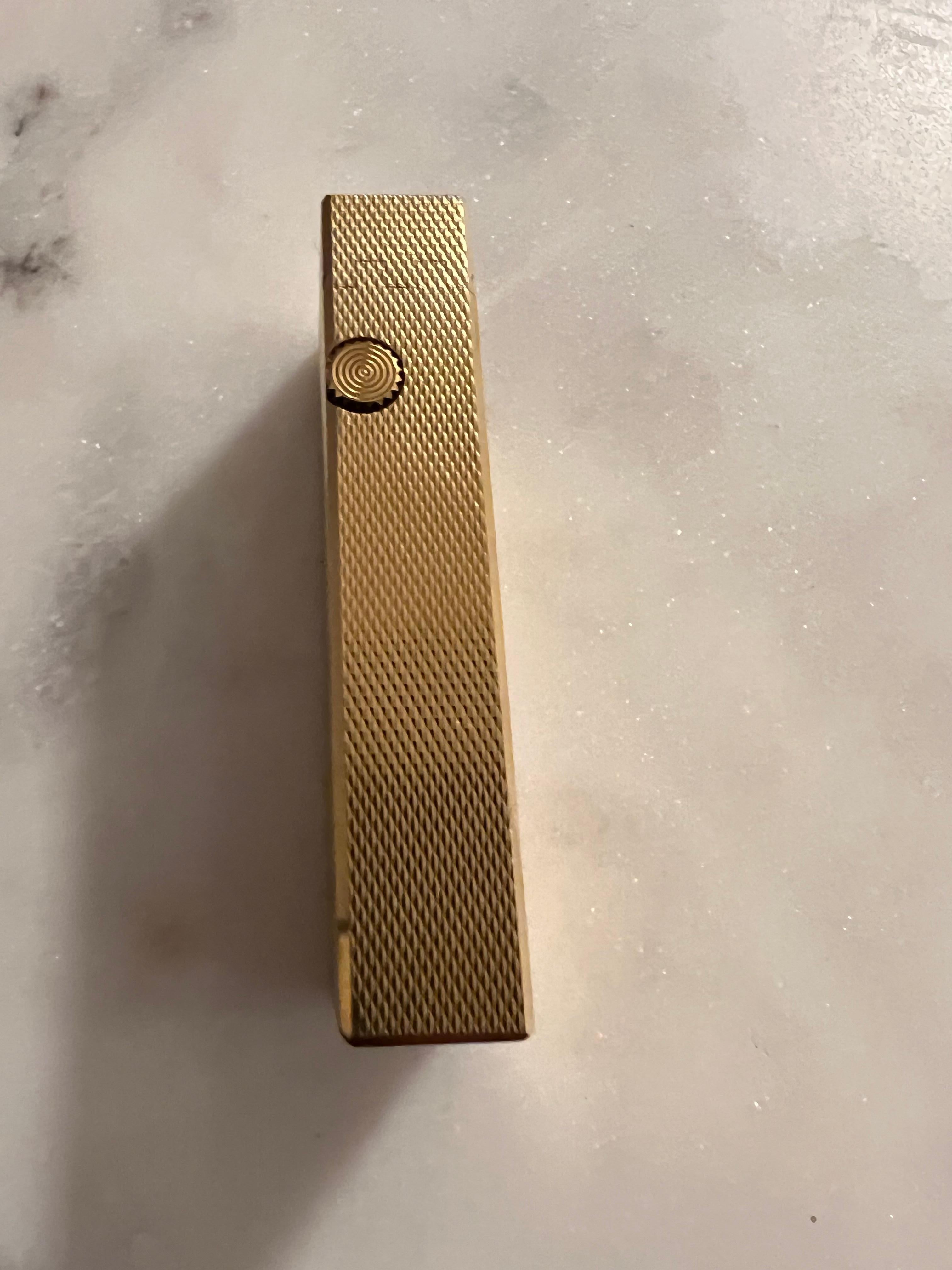 The James Bond Iconic and Rare Vintage Dunhill Gold and Swiss Made Lighter 8