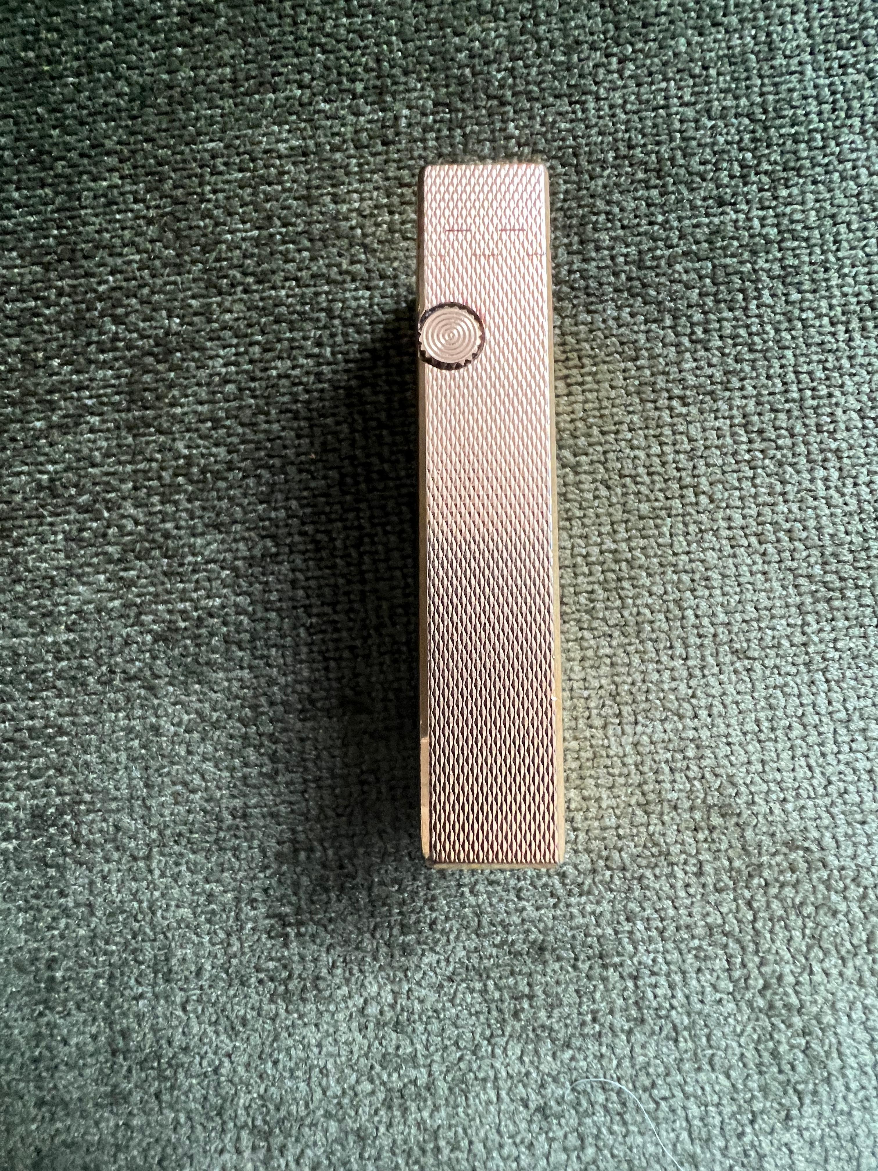 James Bond Iconic and Rare Vintage Dunhill Gold and Swiss Made Lighter 2