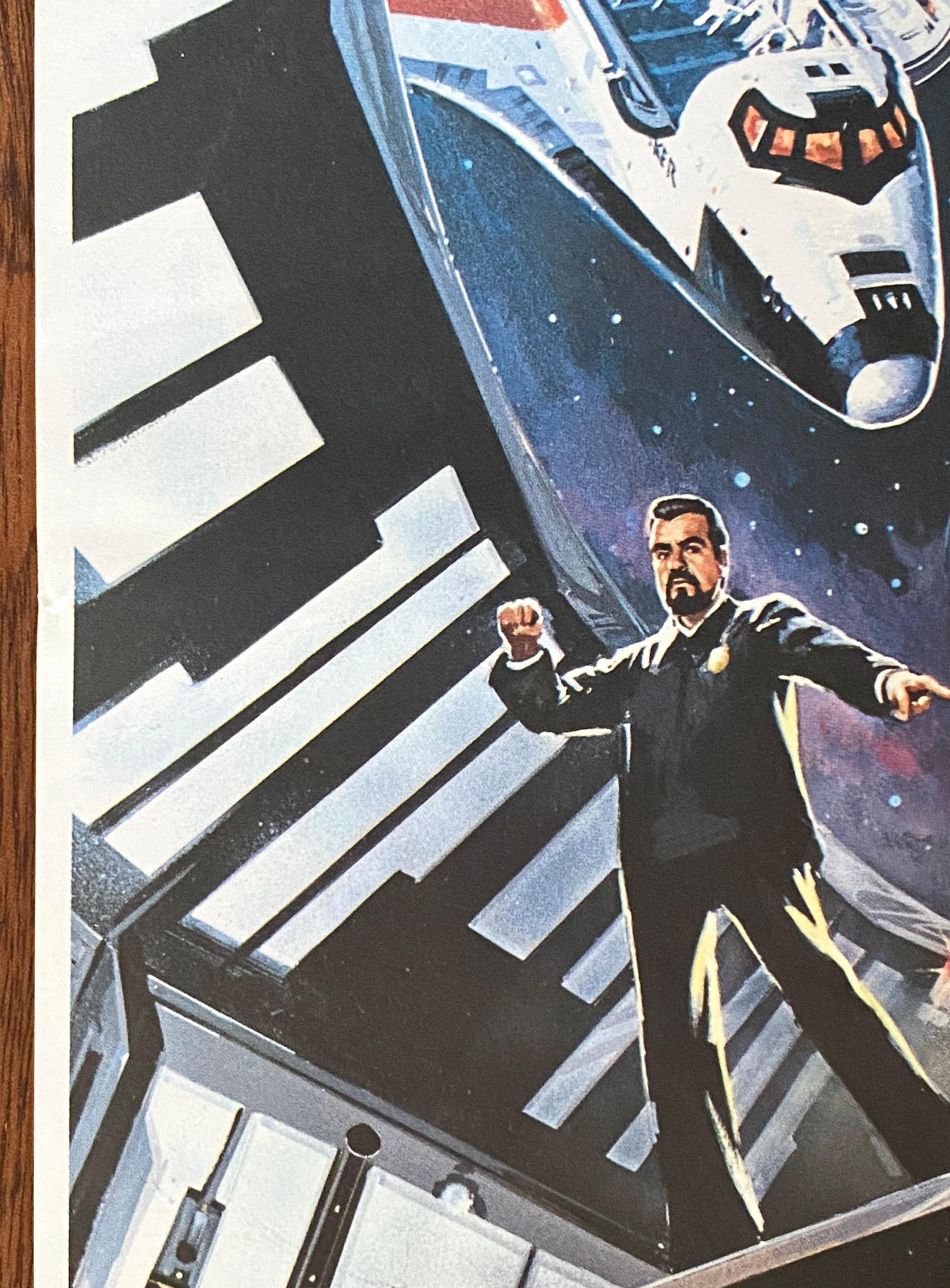 James Bond 'Moonraker' Original Vintage Movie Poster, Japanese, 1979 2