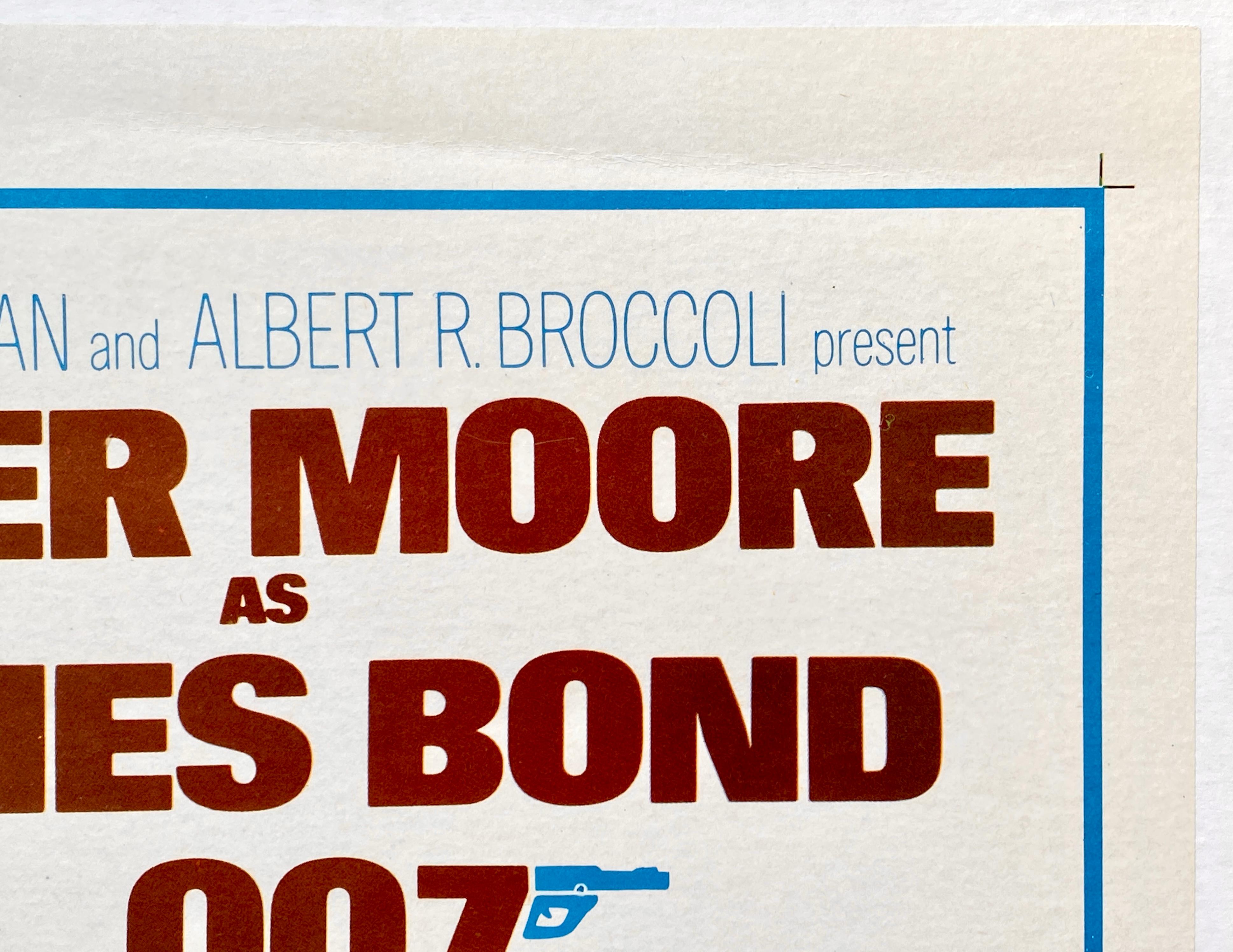 James Bond 'The Man With The Golden Gun' Original Movie Poster, Australian, 1974 1