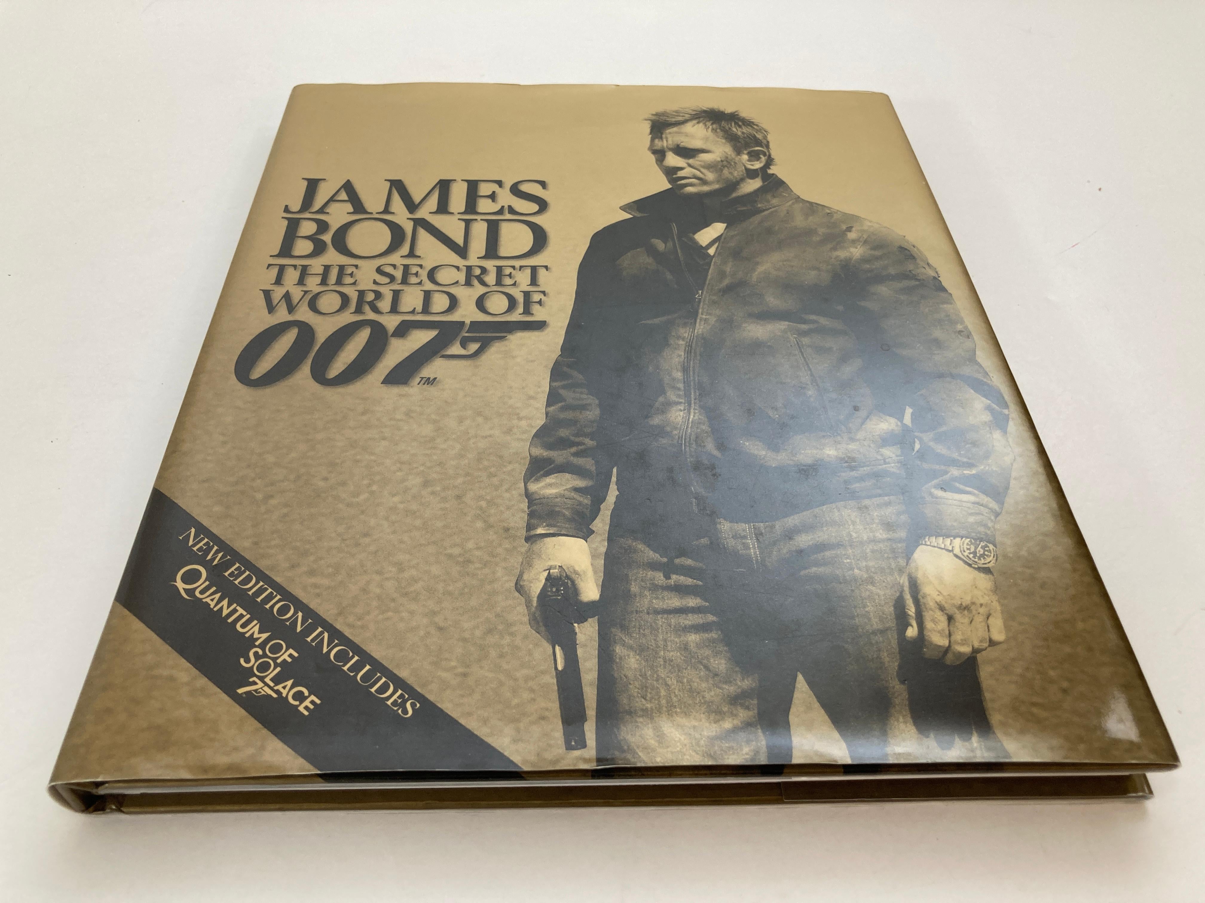 English James Bond The Secret World of 007 Hardcover Book