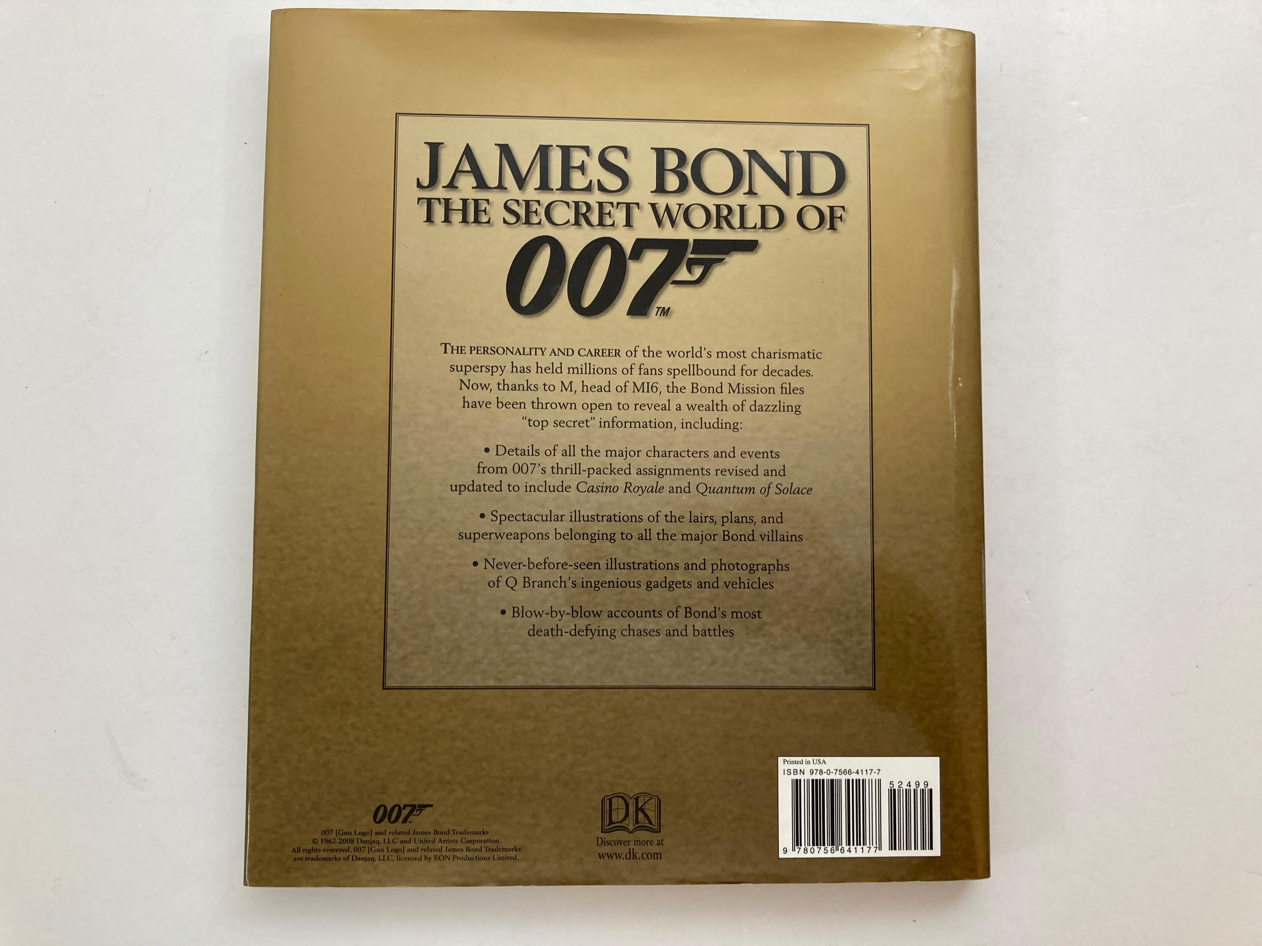 James Bond The Secret World of 007 Hardcover Book In Good Condition In North Hollywood, CA