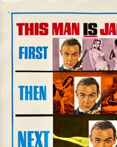 JAMES BOND - YOU ONLY LIVE TWICE Original Vintage One Sheet Teaser Movie Poster
