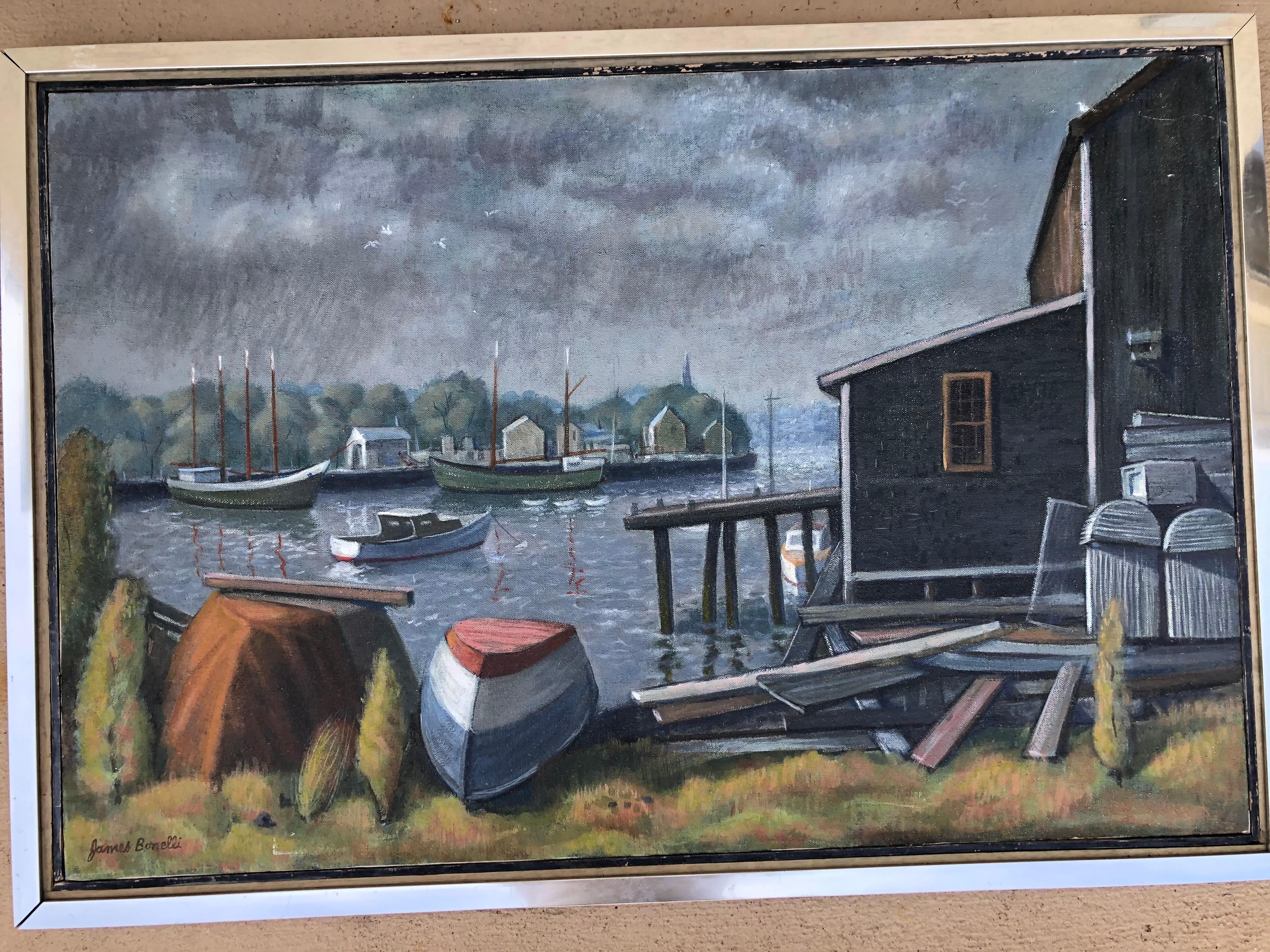 James Bonelli "Gloucester Harbor"