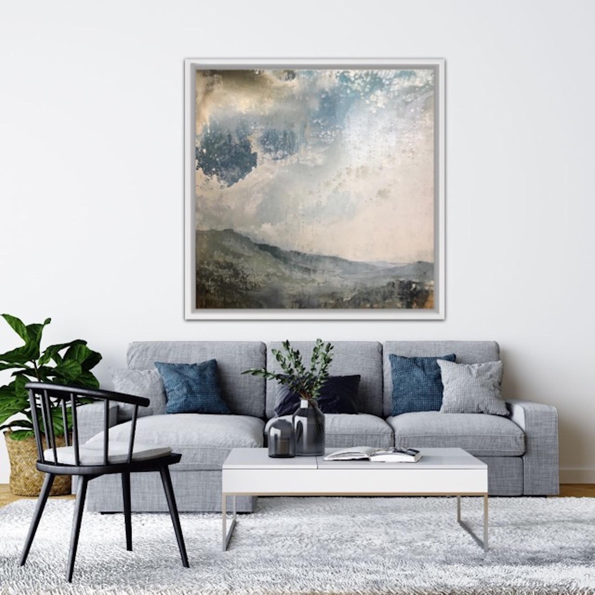 James Bonstow, Calmer Skies, Original Landscape Painting, Contemporary Art 1