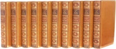 James Boswell, Life of Samuel Johnson, Extra Illustrated 10 Vols, Leather Bound
